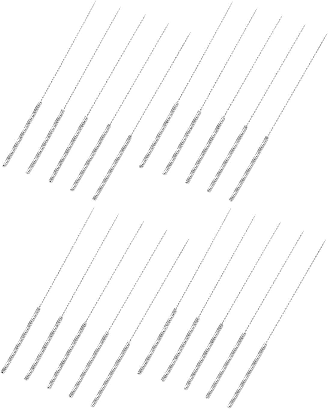 Viagasafamido 3D Printing Nozzle Cleaning Needles 0.4 Mm, 20Pcs 3D Printing Nozzle Cleaning Needles 0.4 Mm, Kit for Accessories image number 2