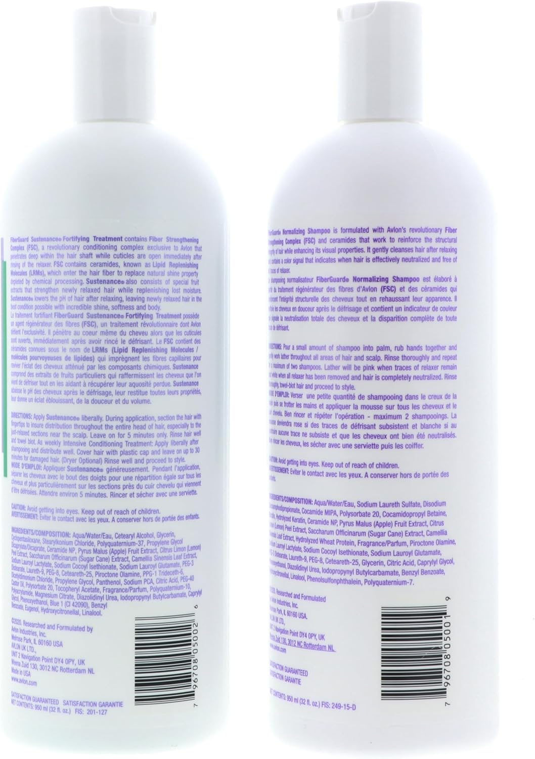 Avlon Affirm Fiberguard Sensitive Scalp System III.