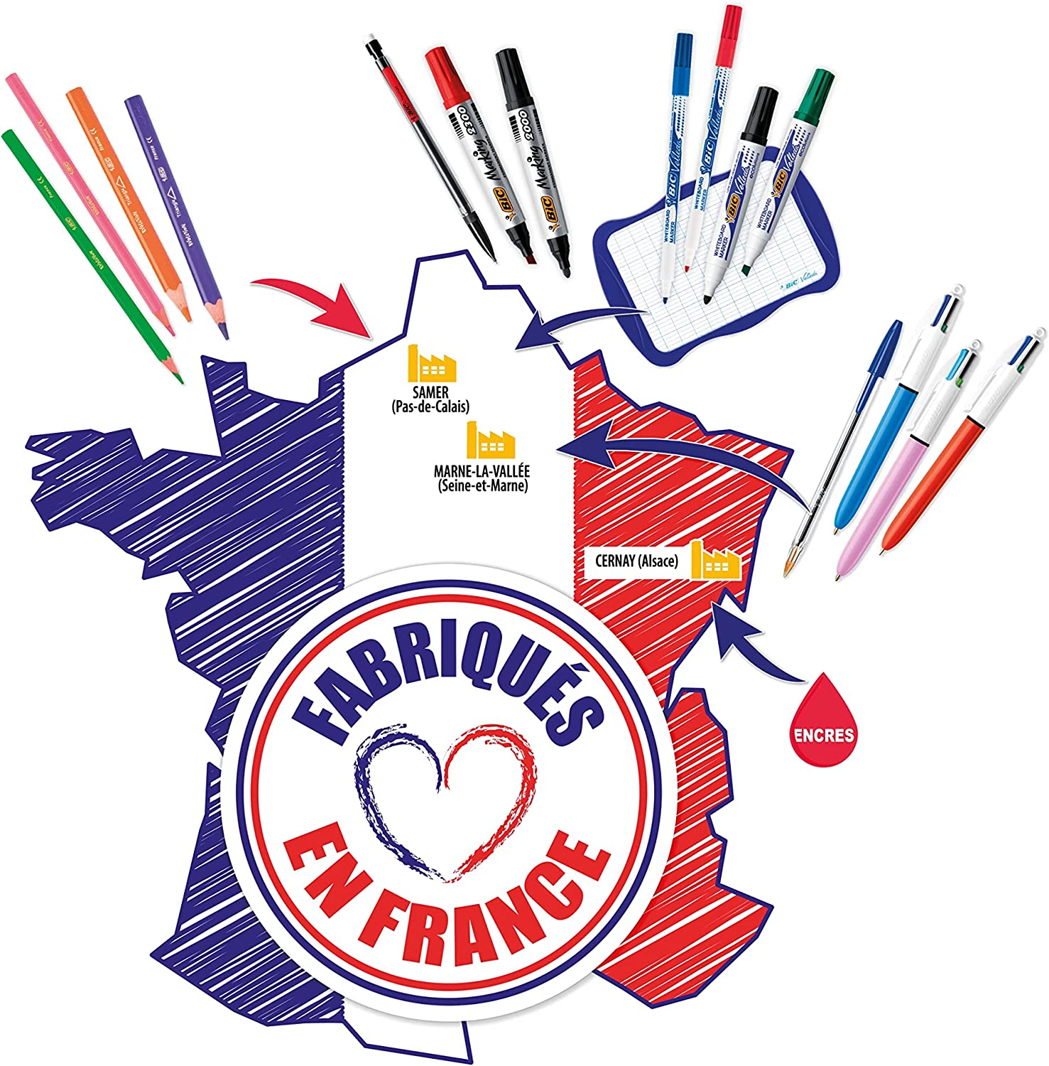 BIC M10 Original Ballpoint Pens Black 50 Box