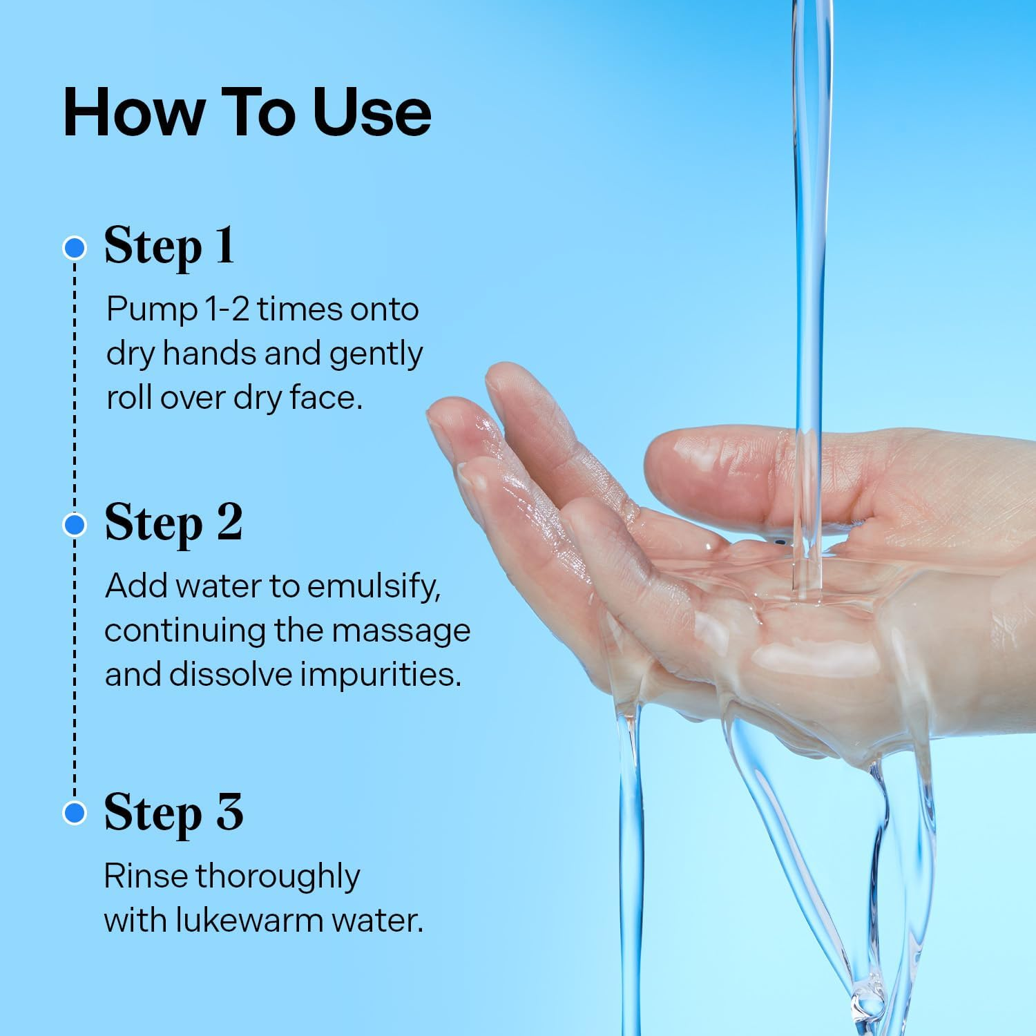 Torriden DIVE in Cleansing Oil 200Ml (6.76 Fl.Oz.) | Makeup Blackhead Remover | Hydrating Deep Facial Cleanser for All and Sensitive Skin | Hyaluronic Acid, Panthenol, Allantoin | Korean Skin Care image number 6