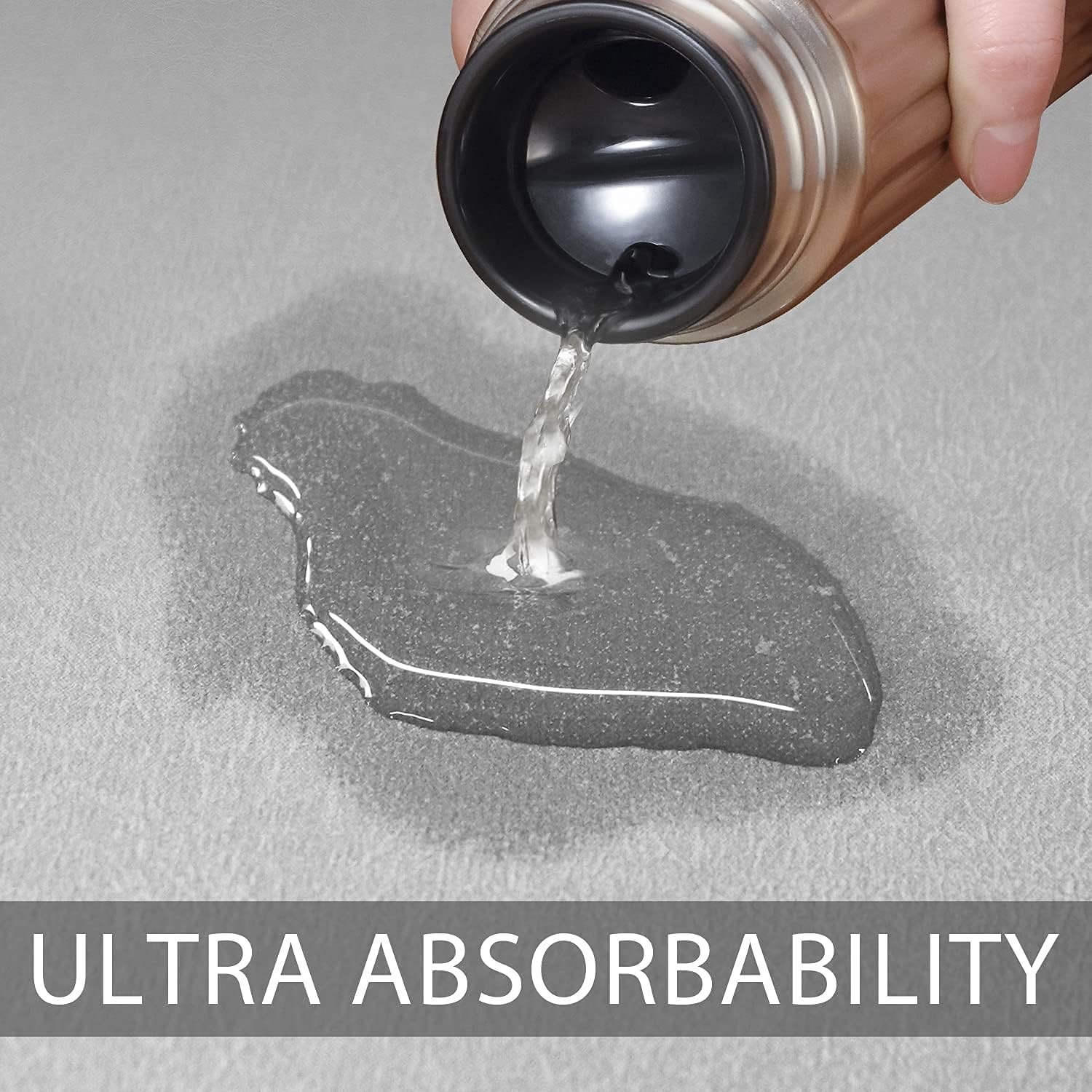 Super Absorbent Floor Mat, Bath Mat Rug Rubber Non Slip Quick Dry Super Absorbent Thin Bathroom Rugs Fit under Door-Washable Bathroom Floor Mats-Shower Rug for in Front of Bathtub (40 * 60Cm) image number 4