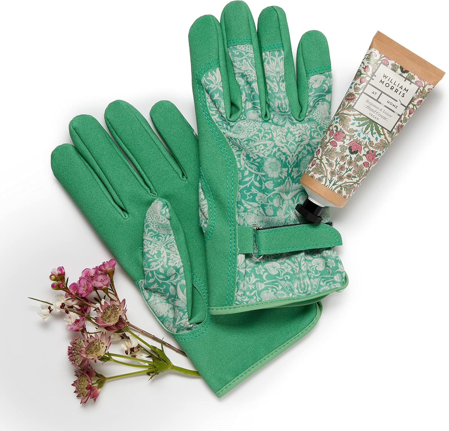William Morris at Home Golden Lily Gardening Gloves Set image number 5