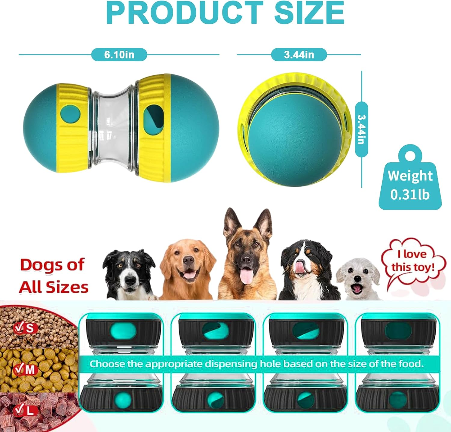 Velmoriah 2-Pack Dog Puzzle Toys, 2025 Upgraded Interactive Treat Dispensing Dog Toys Slow Feeder Pet Toys for Boredom, Mental Stimulation, Enrichment and Training, Fit for All Breeds