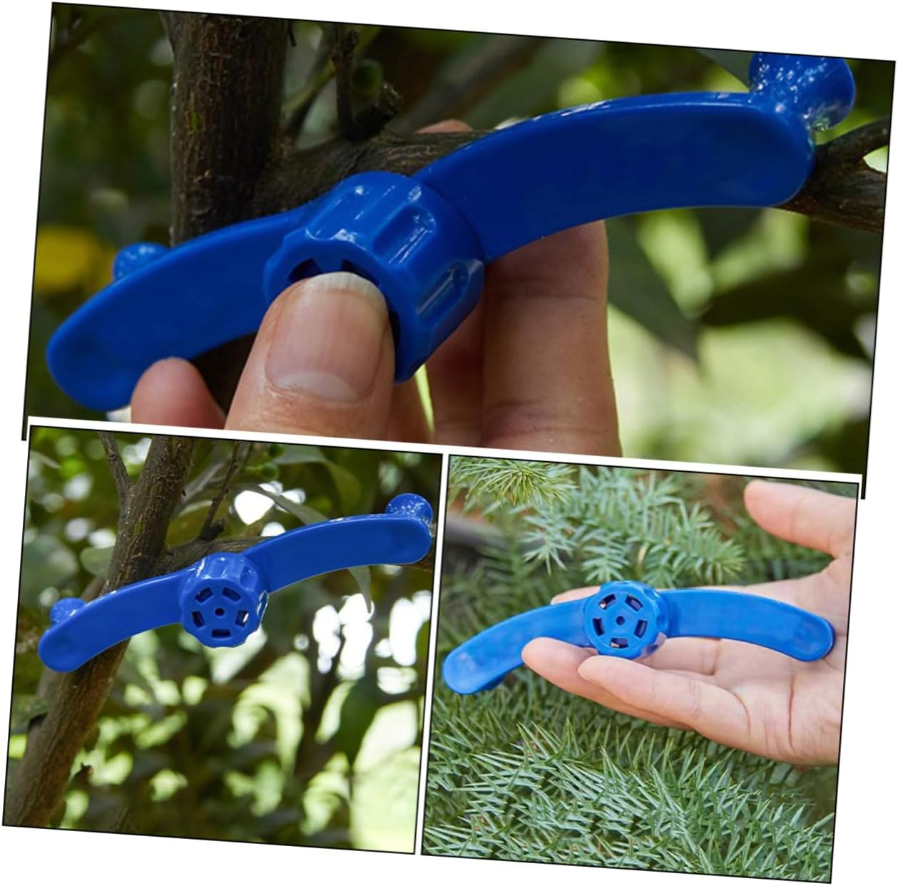 Milisten 6Pcs Fruit Tree Bender Gardening Tools for Tree Supports Plant Branches Clips Low Stress Fixing Clips Garden Bending Tool image number 4