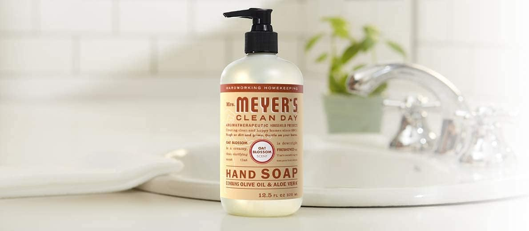 Liquid Hand Soap, Oat Blossom, 12.5-Oz. -11329