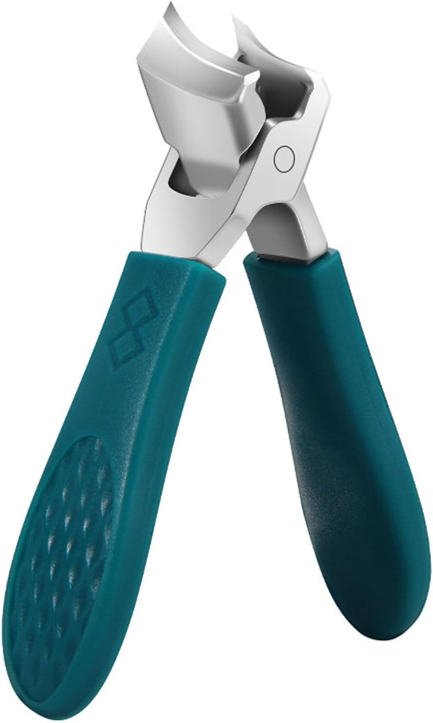 Eagle Beak Angled Nail Clippers 3-Piece Set, Wide Jaw Opening Anti-Splash Slanted Nail Clipper, Long Handle Anti-Splash Design, Nail Clippers for Ingrown Toenail and Thick Nails (1 PCS-B)