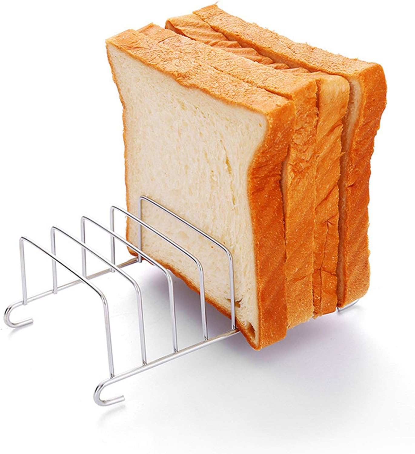 Air Fryer Accessories Multipurpose Double Layer Rack Set of 3 with Skewer round Cooking Rack Fits Most 2.5QT or above Air Fryers image number 1