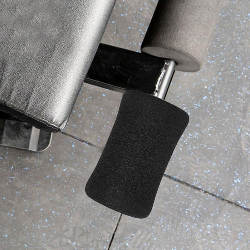 BESPORTBLE 6Pcs Black Foam Foot Pads for Leg Extension Weight Bench, Universal Sponge Covers for Home Gym Workout Bench, Protects Ankles and Legs from Pressure and Friction image number 5