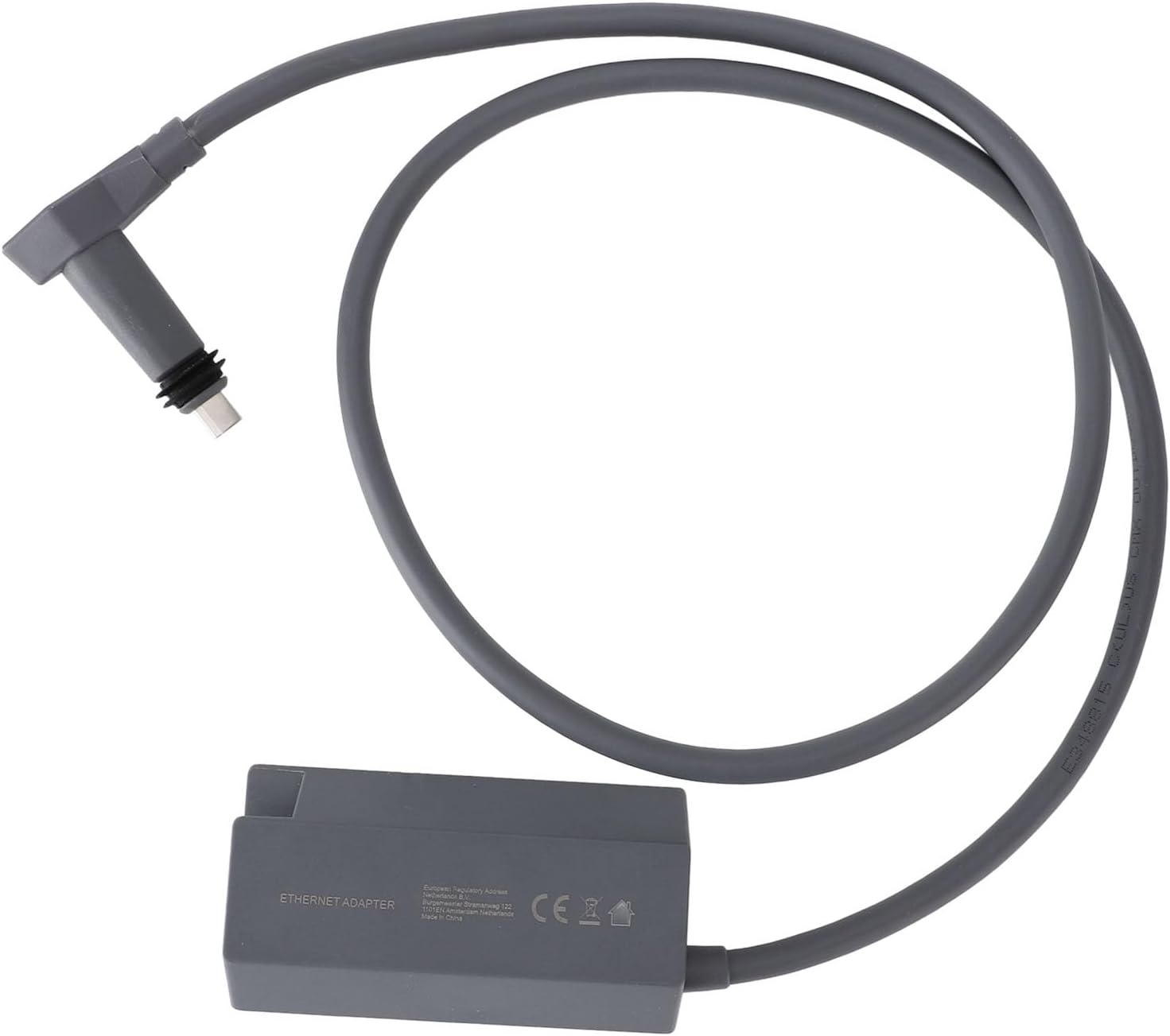 Ethernet Adapter, Satellite Internet Adapter, Rubber Satellite Internet Ethernet Adapter, Rectangle Satellite Ethernet Adapter Portable for Build Home Network,Office Network,Etc. image number 3