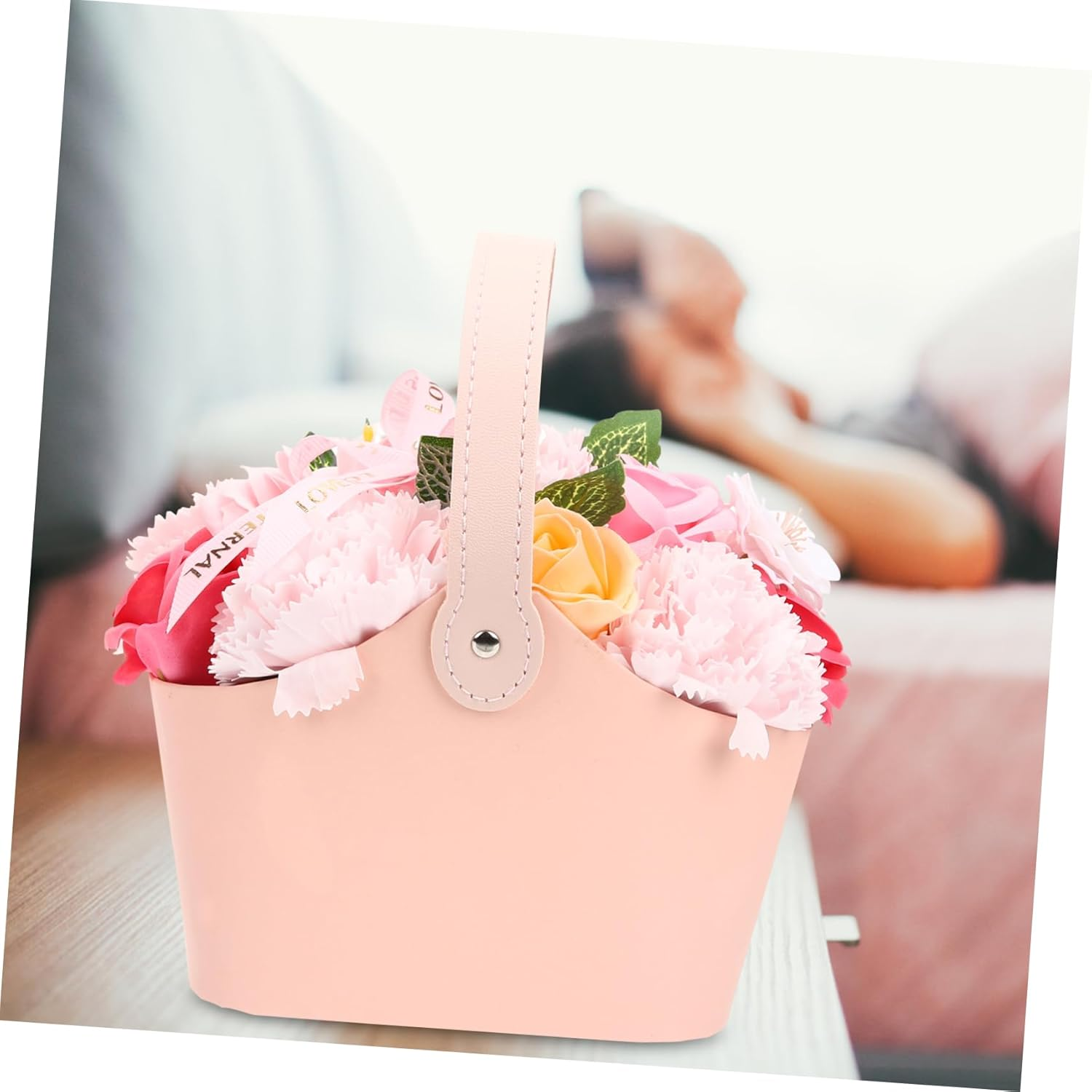 Gadpiparty Floral Scented Soap Flower for Wedding Anniversary Valentine Day Decorative Soap Arrangements for Women for Home and Special Occasions image number 3