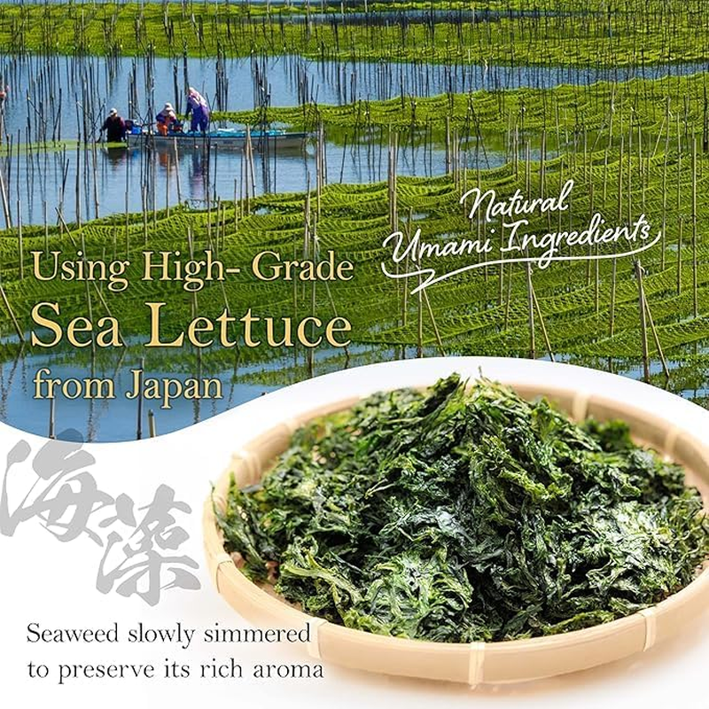 YAMASAN KYOTO UJI Japanese Nori Tsukudani Simmered Seaweed Paste, Umami and Sweet, Vegan, Low Fat, Versatile Condiment for Topping Rice and Various Dishes, Made in Japan (165G) image number 1