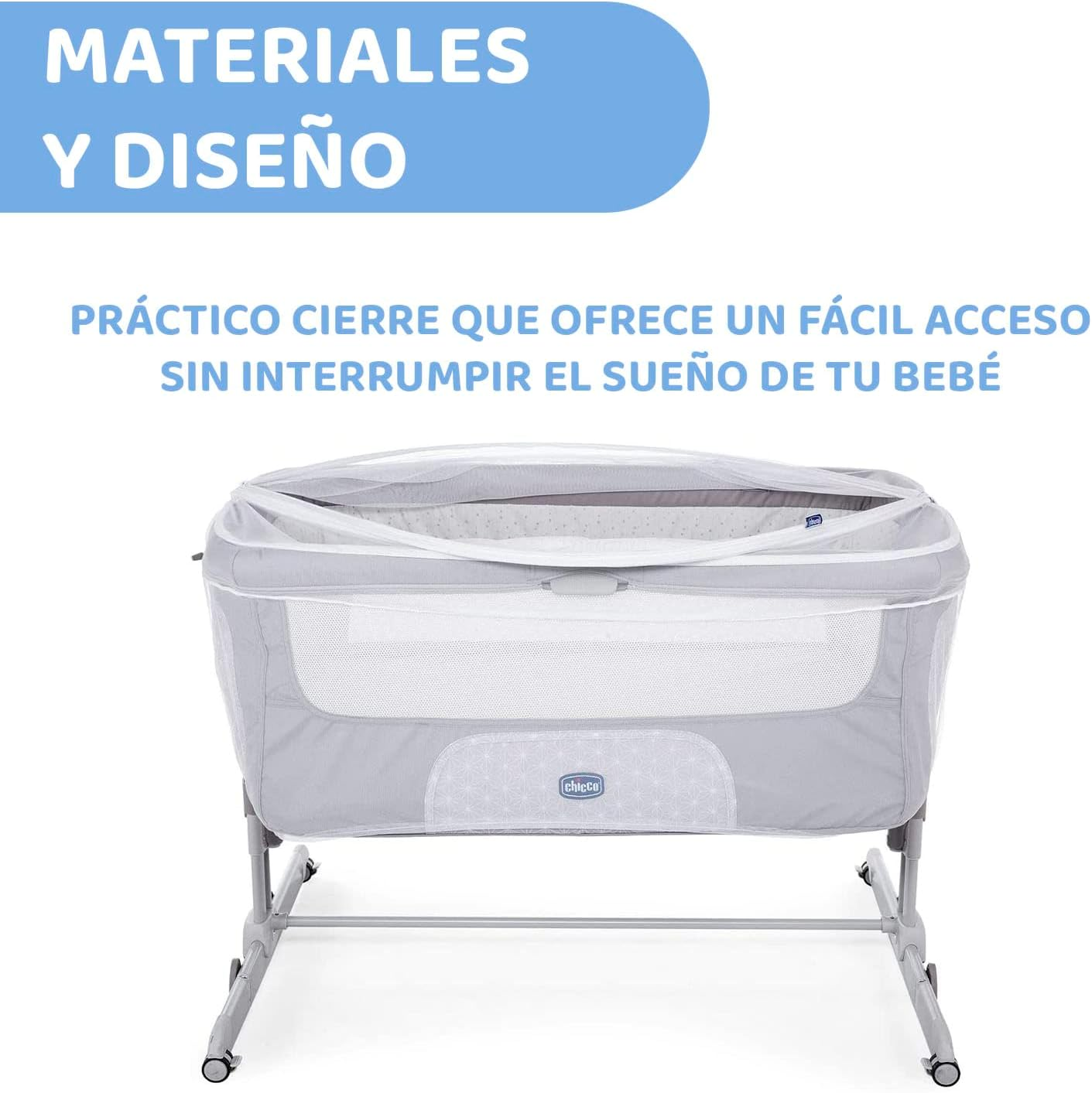 Chicco Next2Me Mosquito Net White, White, 520 Grams