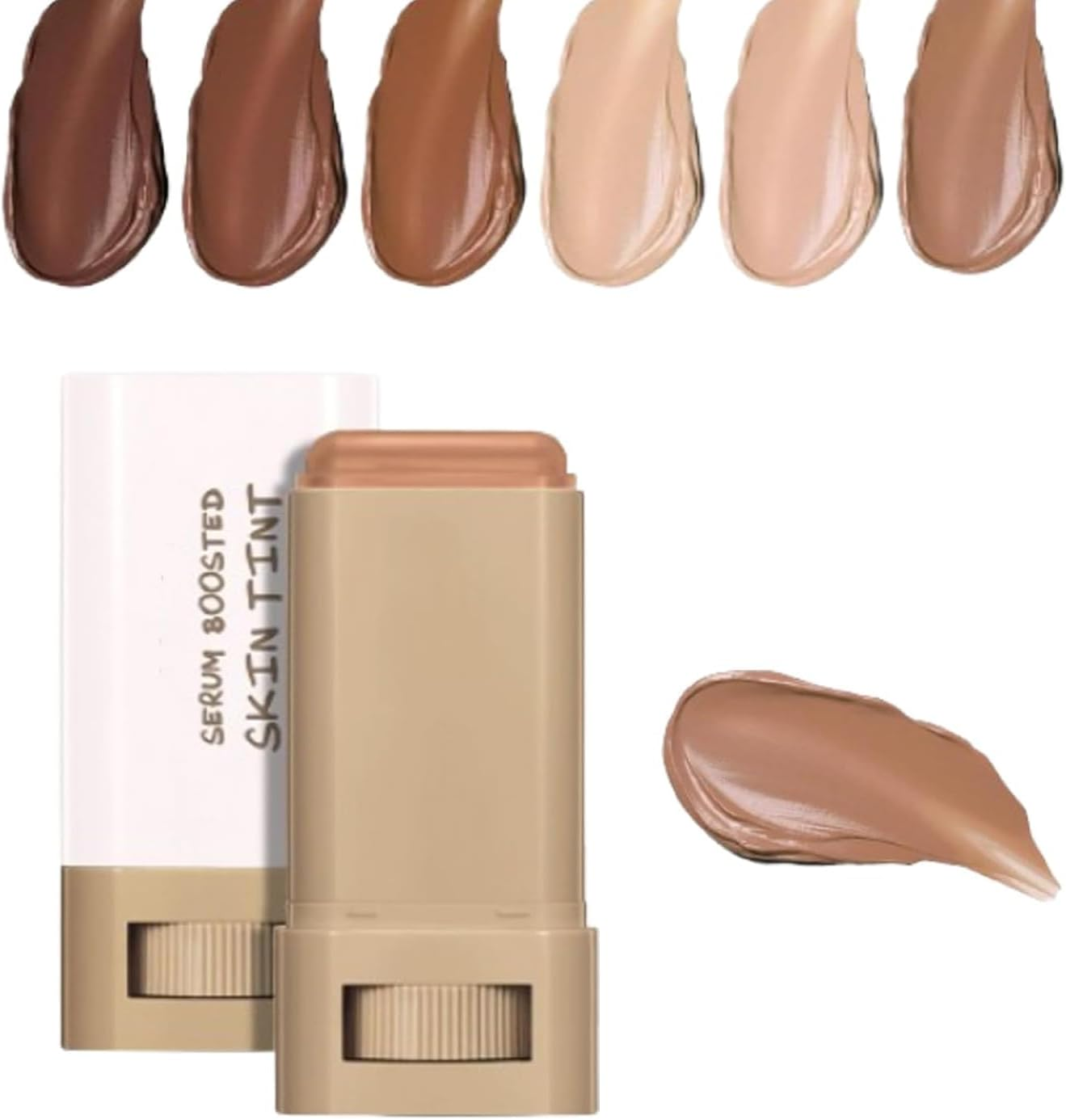 Skween Serum Boosted Hydration Beauty Balm, Splendor Skin Tint, Skween Skin Tint Stick, Foundation Face Stick for Women Hydrates (06#) - 03 image number 6