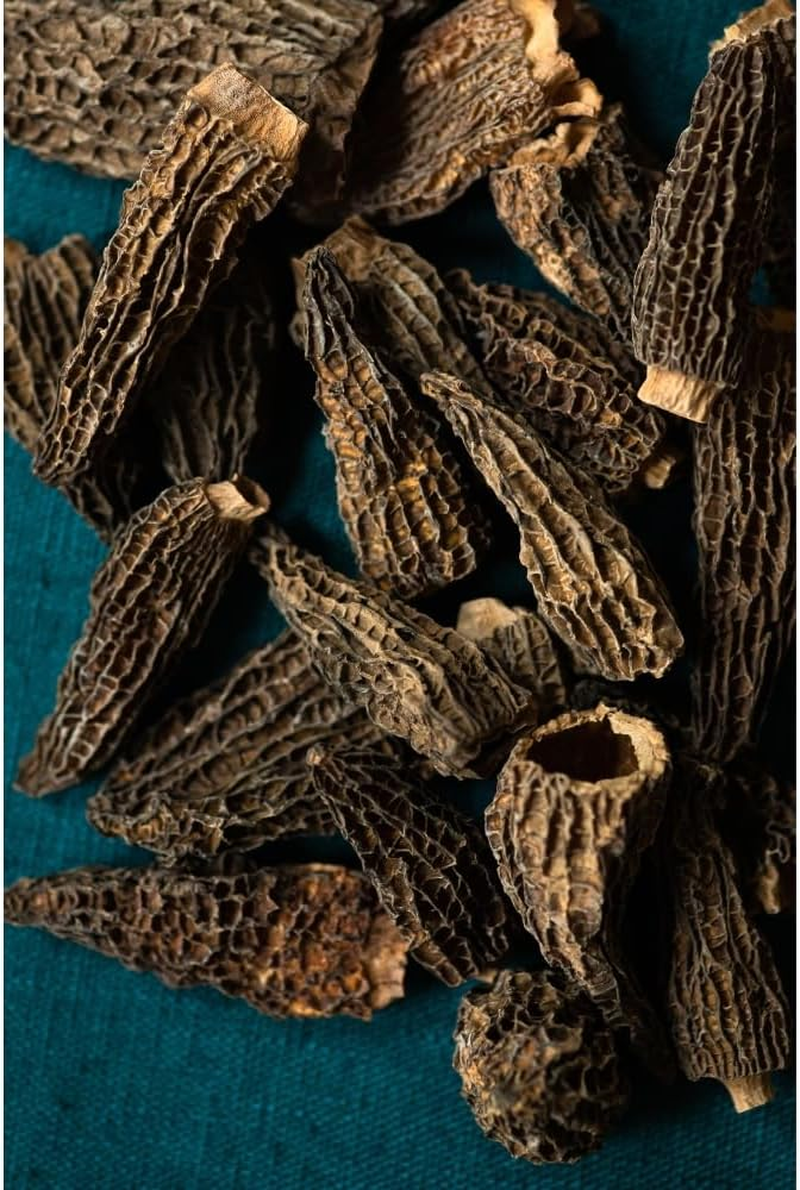Heng Fai Dried Morel Mushrooms | Premium Gourmet Food Ingredient for Sauces, Soups, and Fine Dishes | Rich, Nutty, and Earthy Flavour | Hand-Selected High-Quality Dried Morels | 20G Pack - Pack Of 2 image number 3
