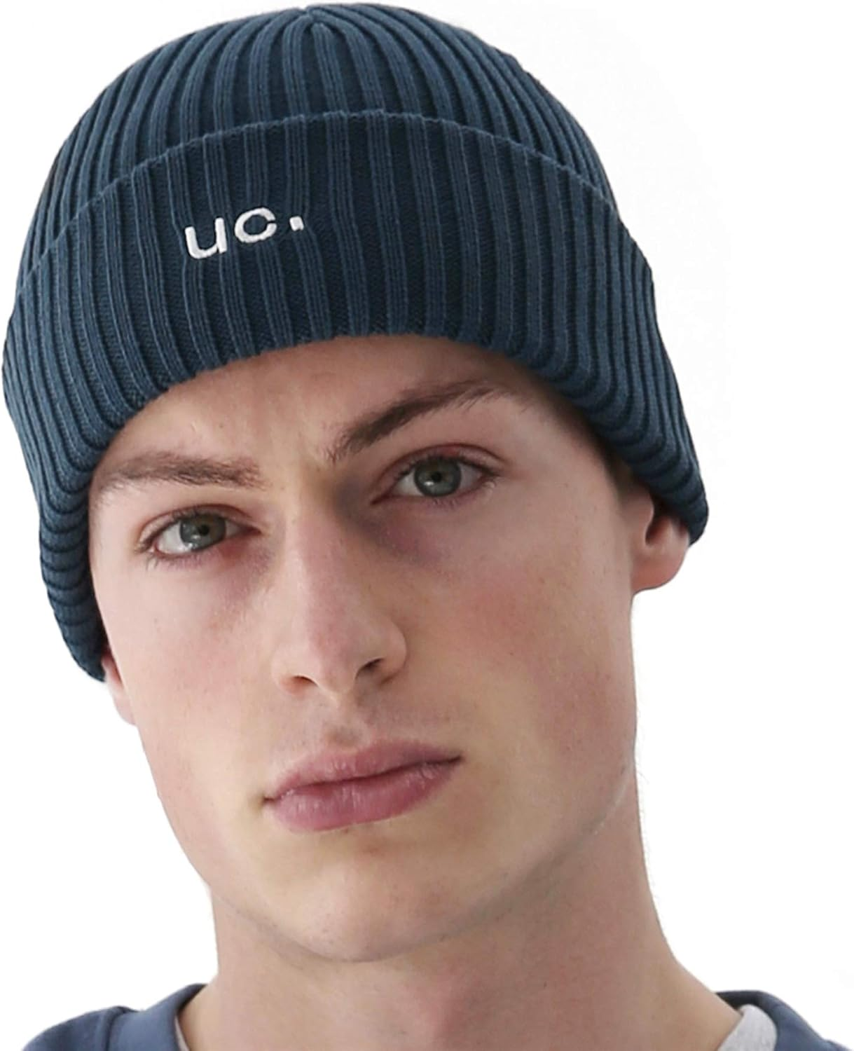 UNDERCONTROL Winter Fisherman Trawler Rib Beanie Free Men Women Unisex Stylish Plain Skull Hat Stretchy Watch Rolled Cuff Cap