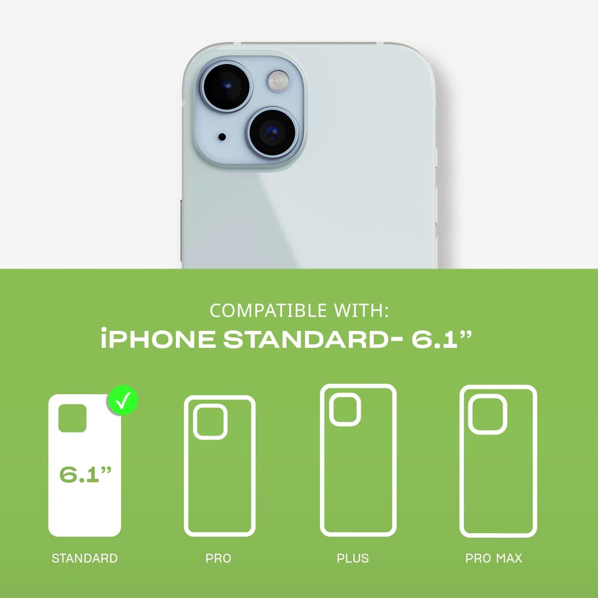 Tech21 Evolite Case for Iphone 15, Black - Denim Blue image number 3