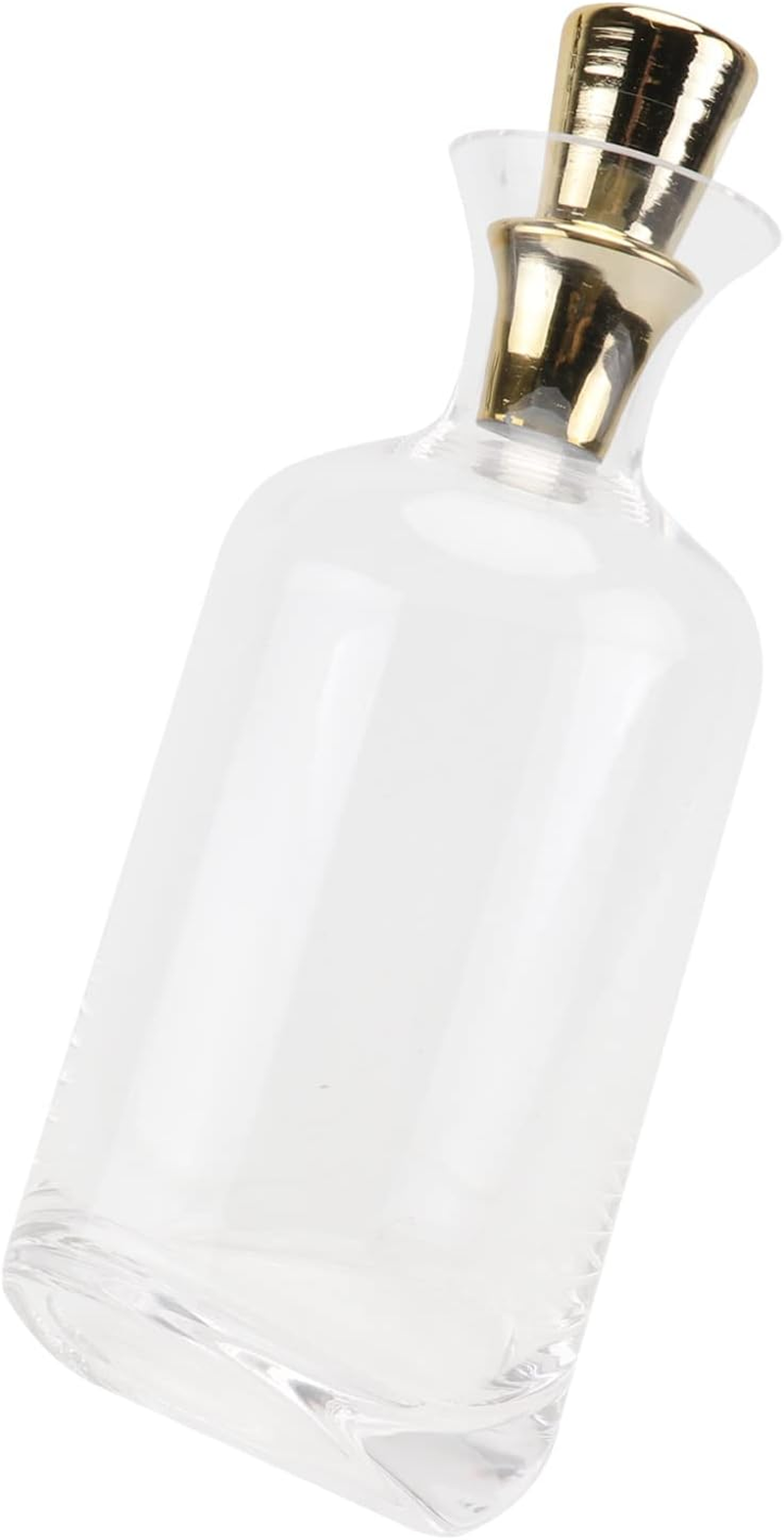 Healifty Crystal Wine Flask Lid Decorative Glass Decanter for Restaurant Bar Home image number 1