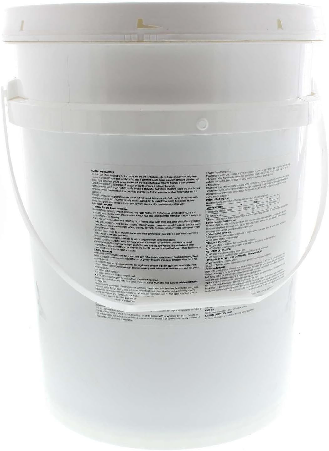 Shotgun Pindone Oat Rabbit Bait Oatbait Freezone 10Kg Anticoagulant Oat Poison image number 1