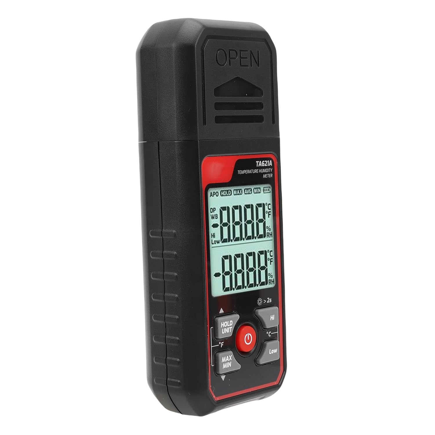 Jiawu Advanced Dew Point Wet Bulb Thermometer, Ambient Temperature and Humidity Meter, 1X for Paranormal Laboratory Researchers image number 2