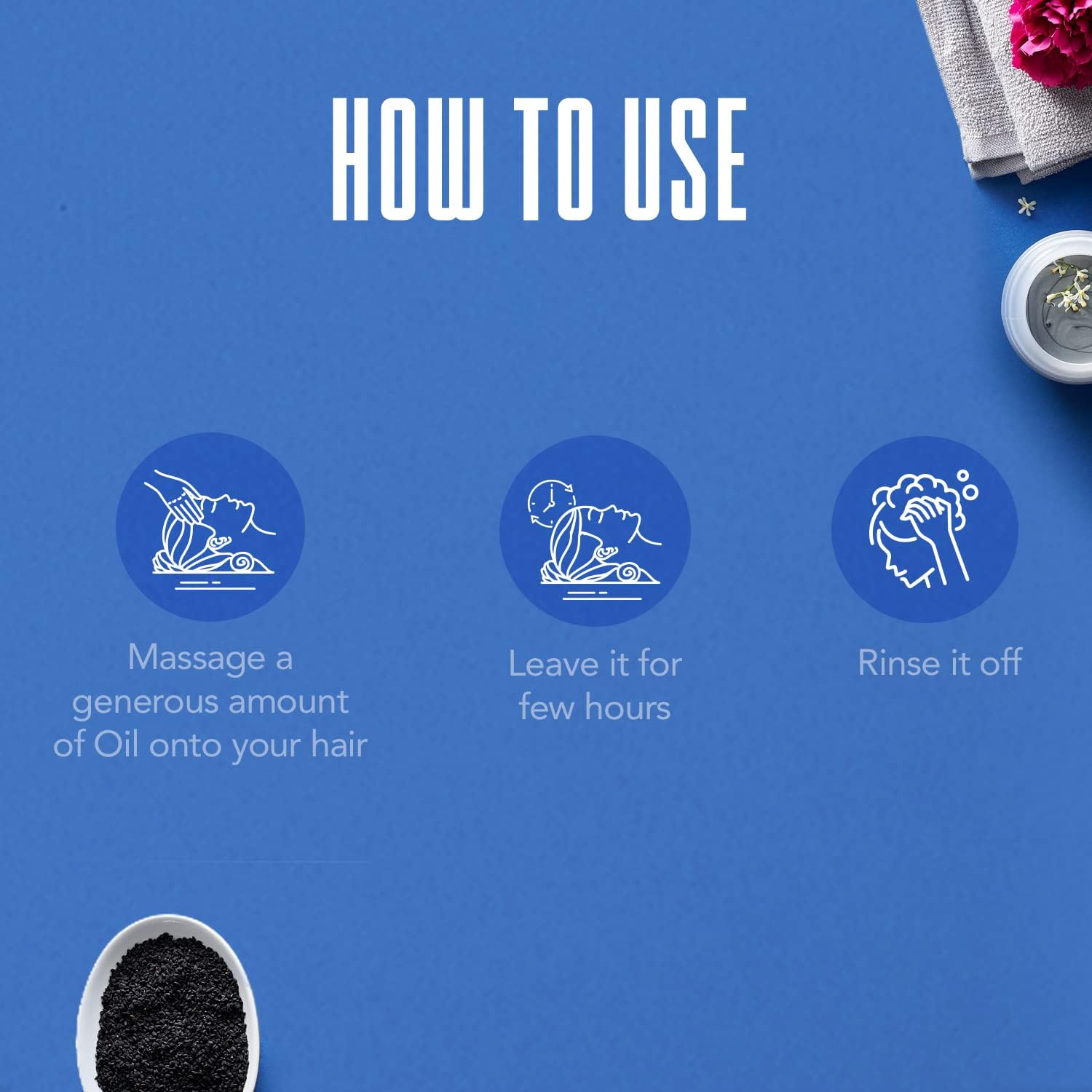 Vatika Naturals Black Seed Enriched Hair Oil Complete Hair Care 200 Ml image number 3