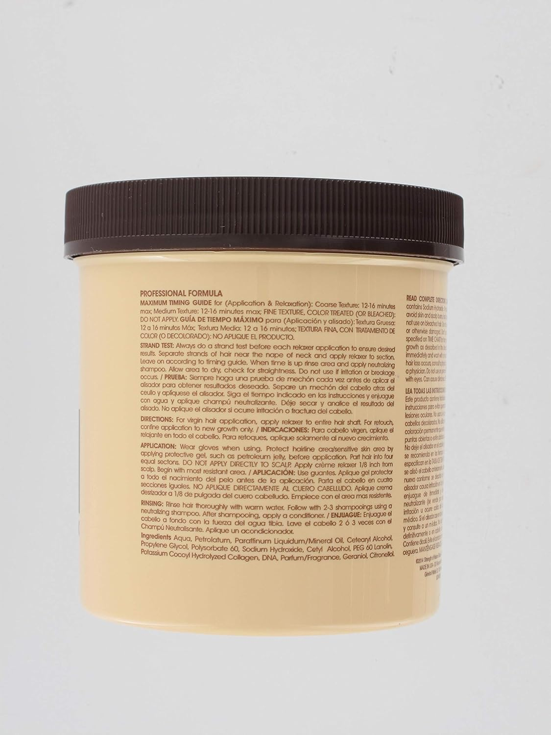 Tcb No Base Creme Hair Relaxer Regular 15Oz. Jar image number 1