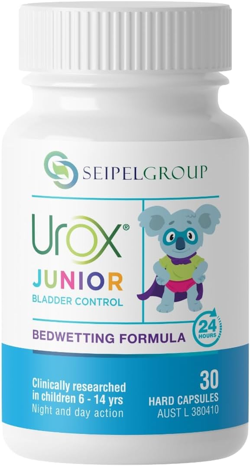 UROX Junior Natural Bladder Control - Nocturnal Enuresis or Bedwetting Supplements. Supports Bladder Control, Reduces Urinary Frequency, and Bladder Accidents for Kids, 90 Vegetarian Capsules ( 1 Bottle ) image number 2