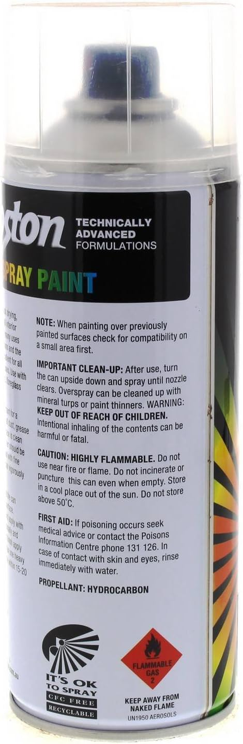 Boston Spray Paint 250 Gram Clear image number 3