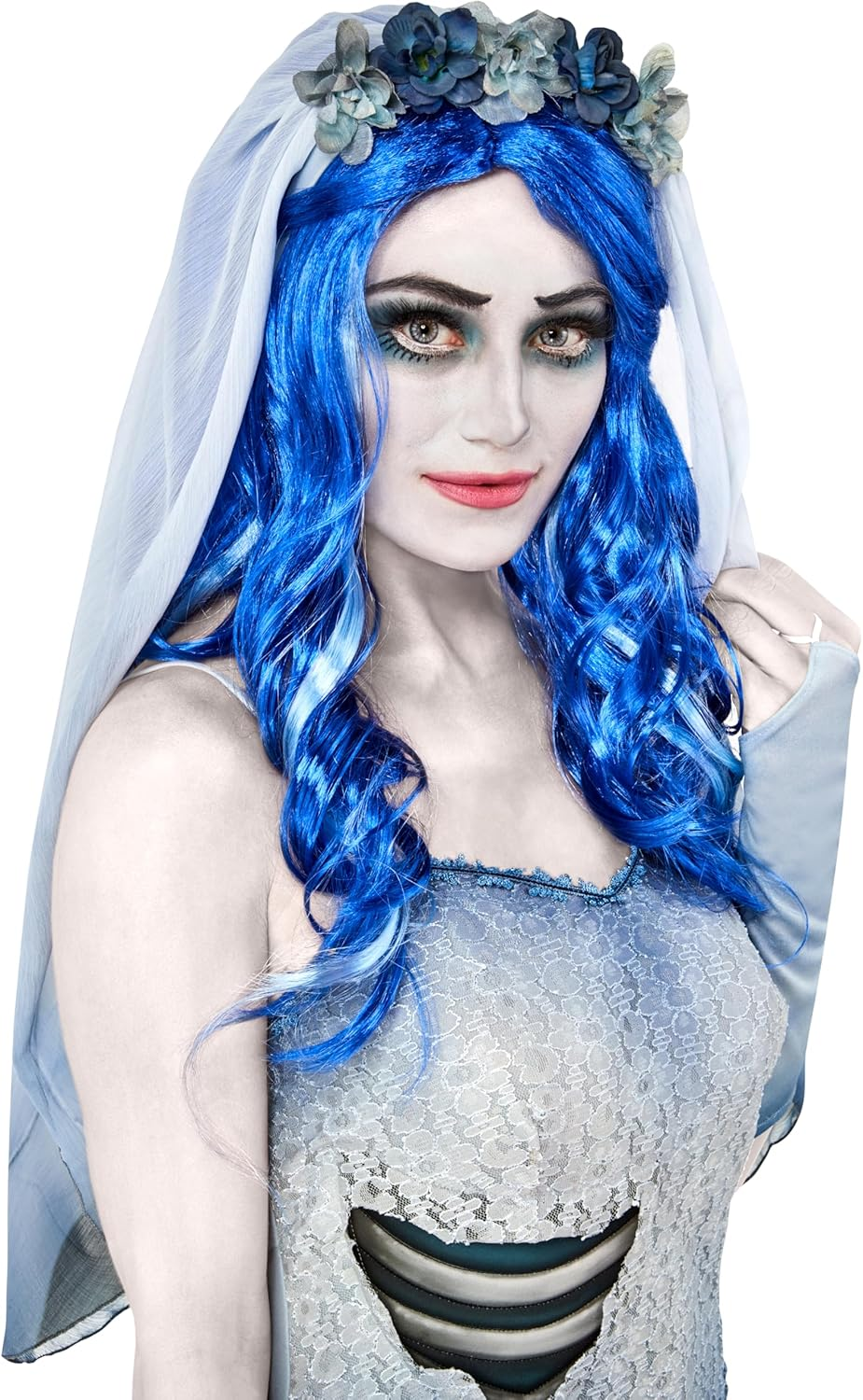 Emily Wig for Adults - Tim Burton'S Corpse Bride image number 2