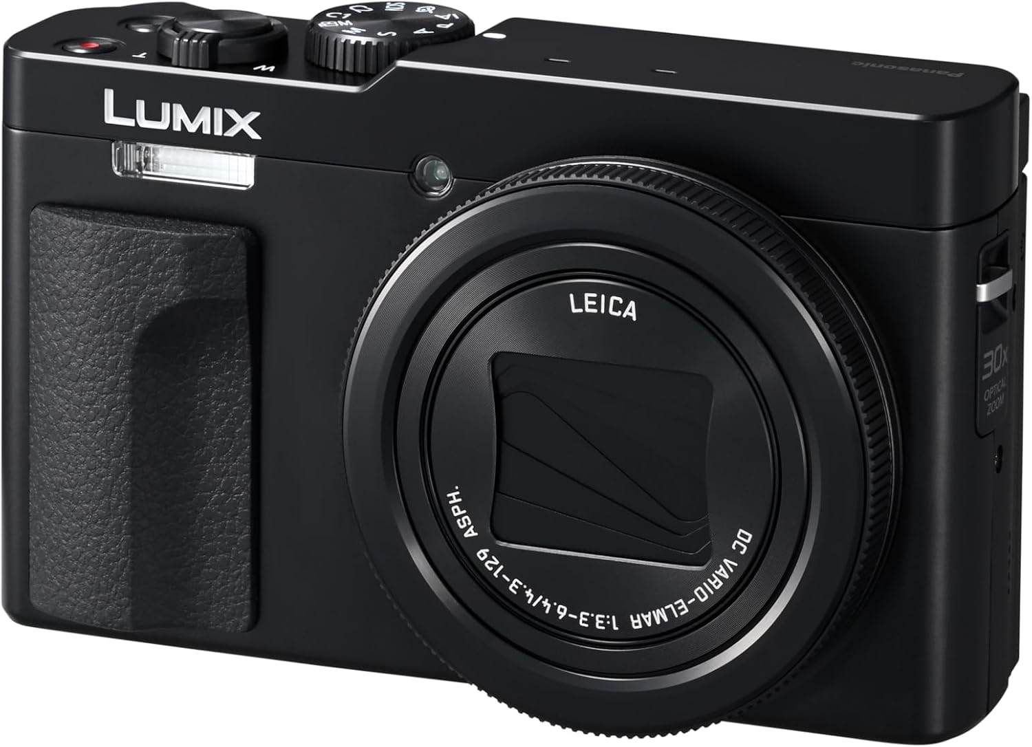 Panasonic 4K Compact Travel Camera with Leica DC 30X Zoom Lens, 20.3 MP MOS Sensor, USB C Charger, Silver (DC-TZ99GN-S)