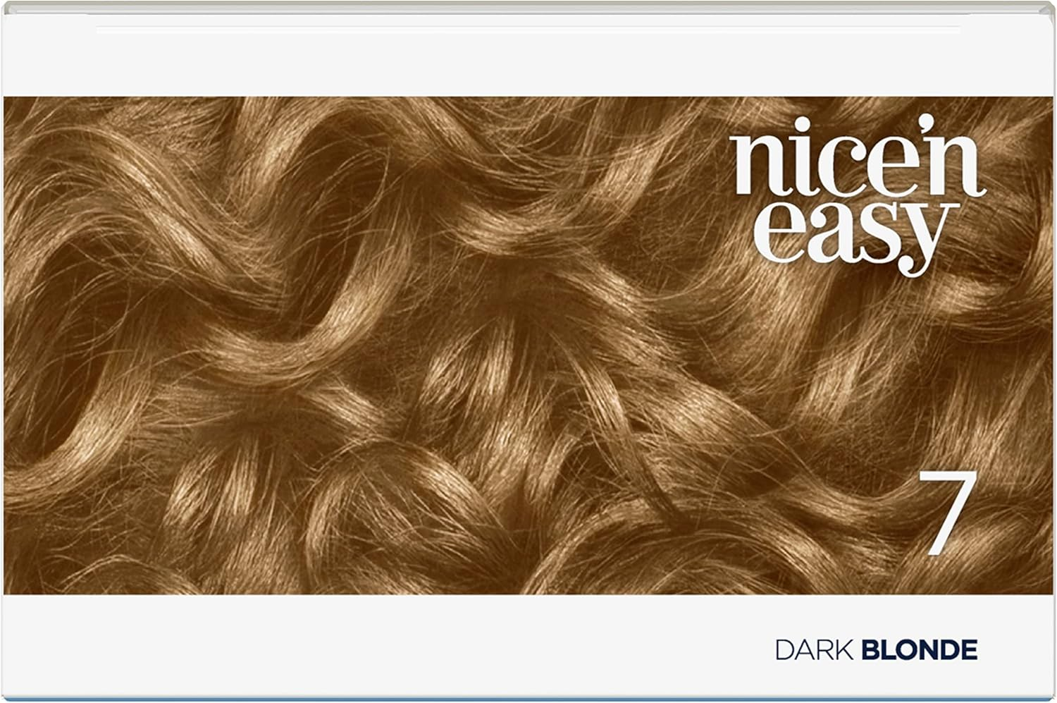 Clairol Nice 'N Easy Permanent Hair Colour 7 Natural Dark Blonde, 100% Grey Coverage, Natural Looking Hair Colour image number 6