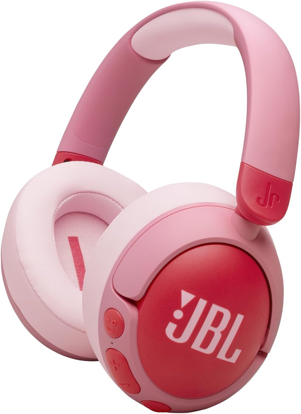 JBL Junior 470NC, JBL Safe Sound <85Db, Parental Control with Customizable Volume & Playtime, Easy Monitoring, Active Noise Cancelling, Built-In Mic, White