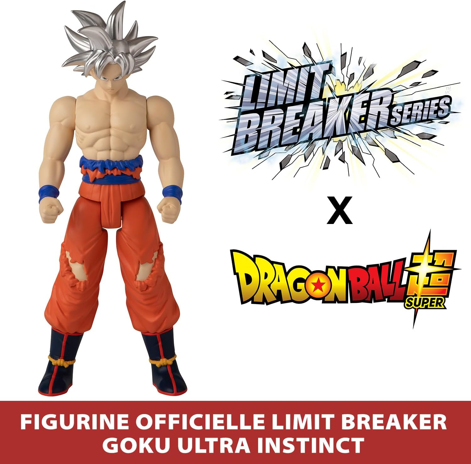 Dragon Ball Limit Breaker Ultra Instinct Goku Action Figure | 30Cm Ultra Instinct Goku Figure | Bandai Dragon Ball Limit Breakers Figures Goku Toy | Dragon Ball Super Anime Gifts and Anime Merch image number 2