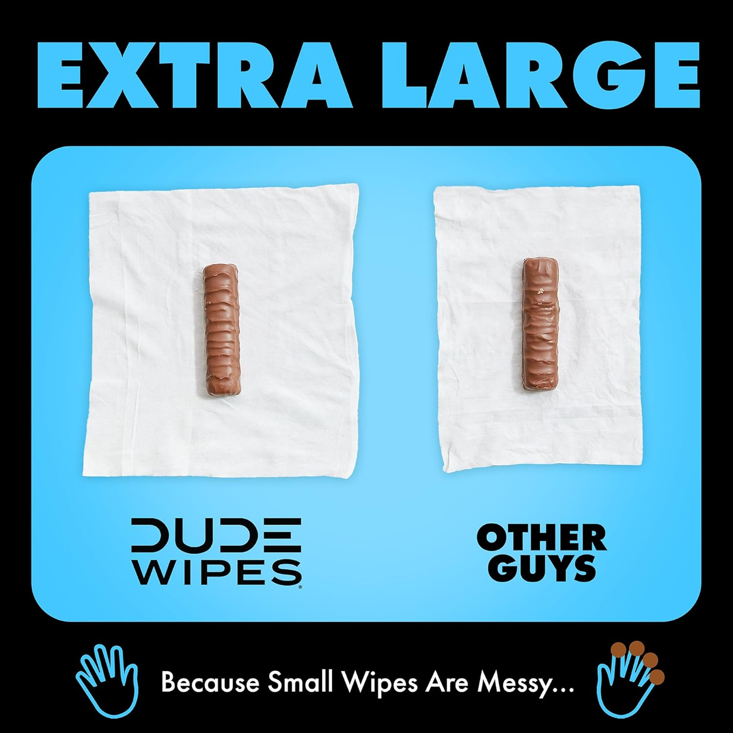 DUDE Wipes Flushable Wet Wipes 30 Wipes, Individually Wrapped for Travel, Unscented Wet Wipes with Vitamin-E & Aloe, Septic and Sewer Safe image number 3