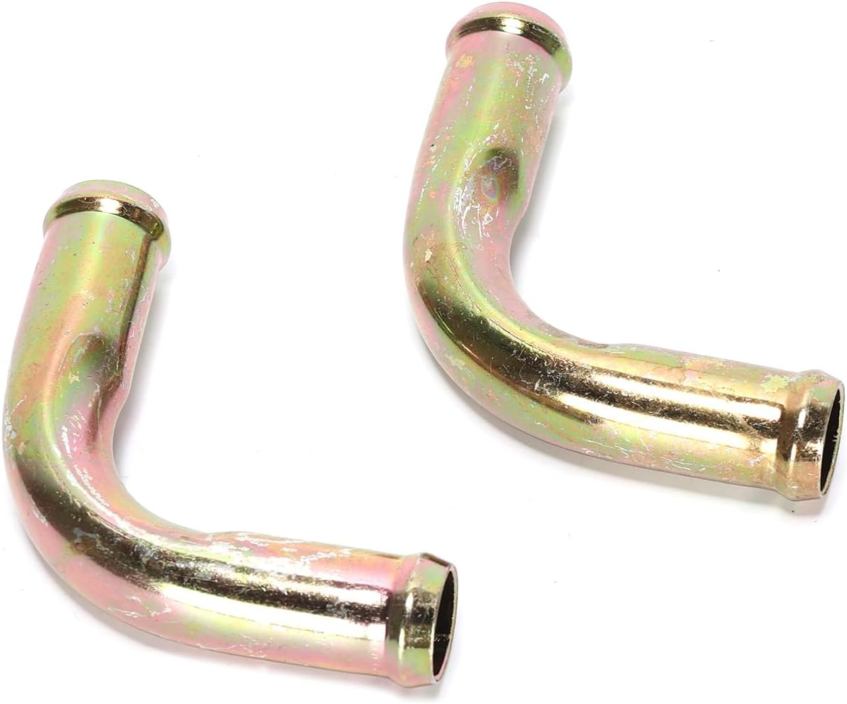2 Pcs 90&deg; Elbow Heater Hose Connector Joint 16Mmx16Mm/ 5/8Inx5/8In Suitable for Automotive Heater Hoses/Water Tank Guide Pipes image number 4