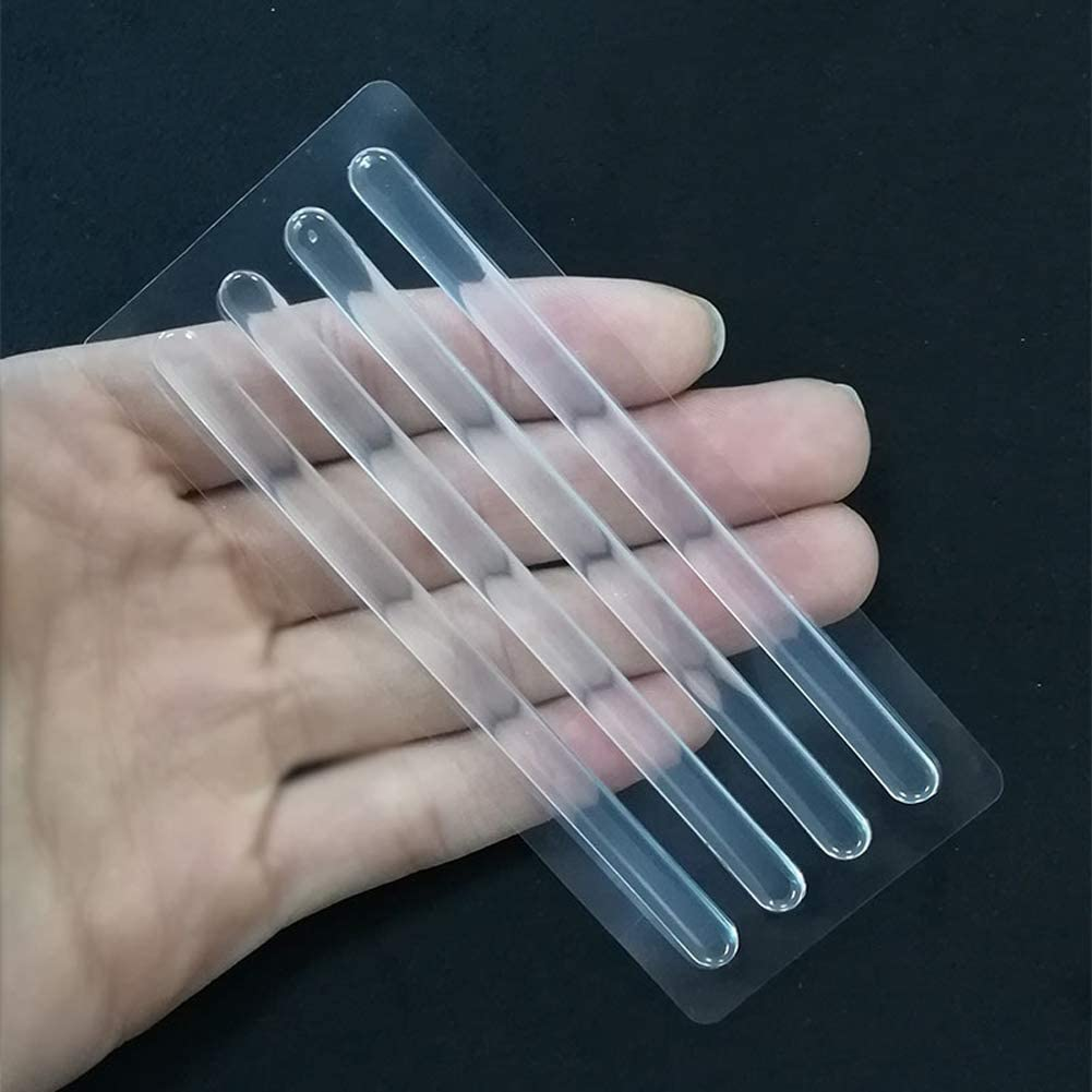 Clear Silicone High Heel Cushion Inserts Pad Heel Grips anti Slip Sandals Gel Strap Strips Foot Support Gel Shoe Sticker Foot Care Protector for Foot Pain Relief, Set of 16, Clear, 16 Piece Set