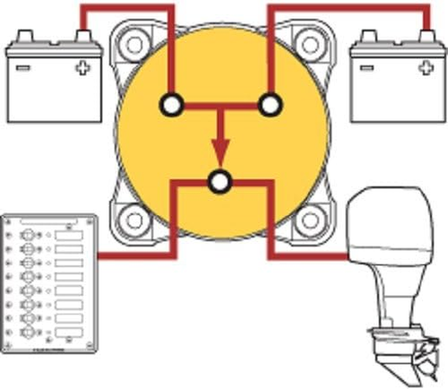 Blue Sea Systems Hd-Series Heavy Duty Battery Switch image number 4