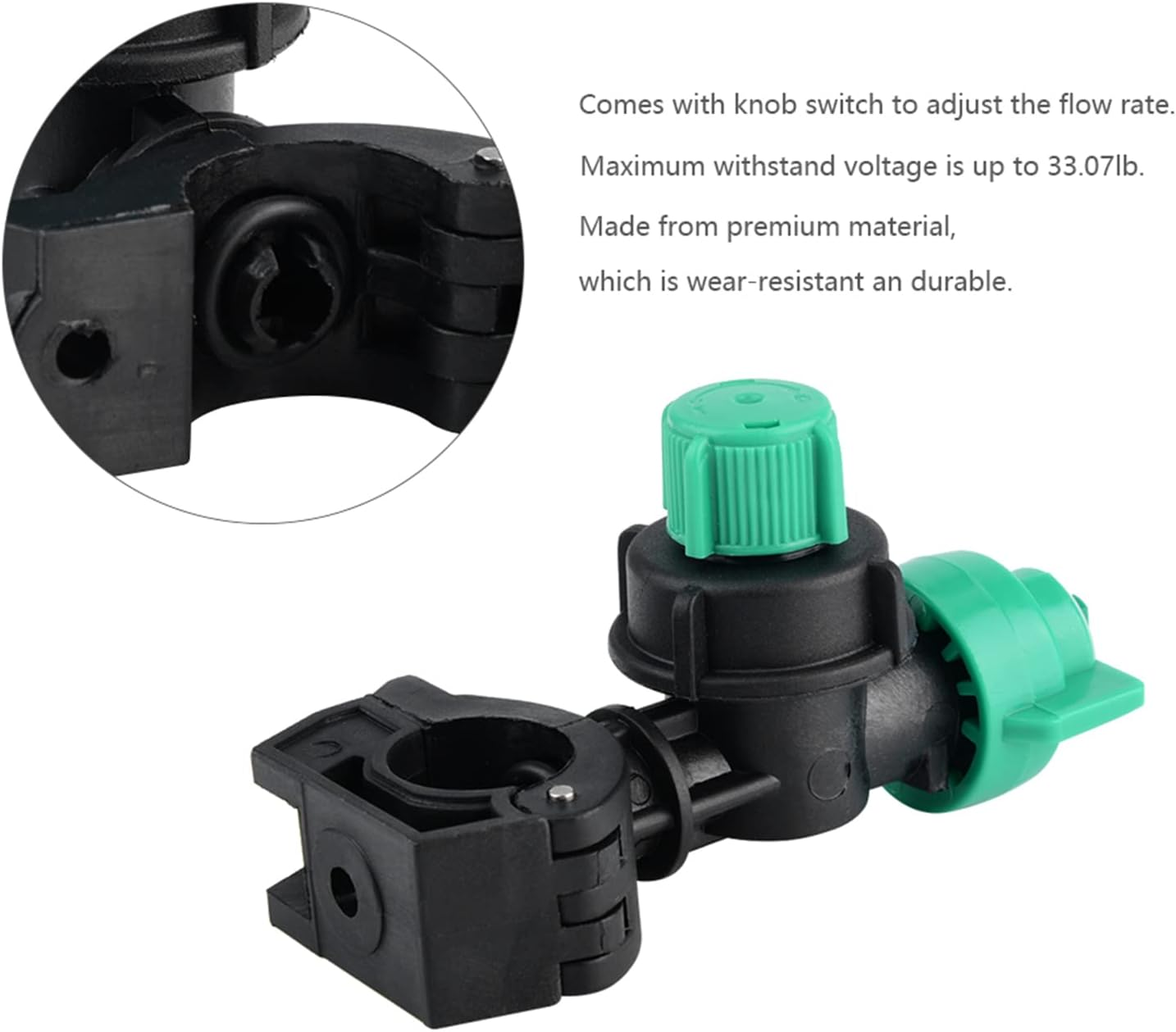 Phefop Spray Nozzle for Agricultural Plants-Adjustable Rate-Ideal for Garden and -Premium Quality image number 1