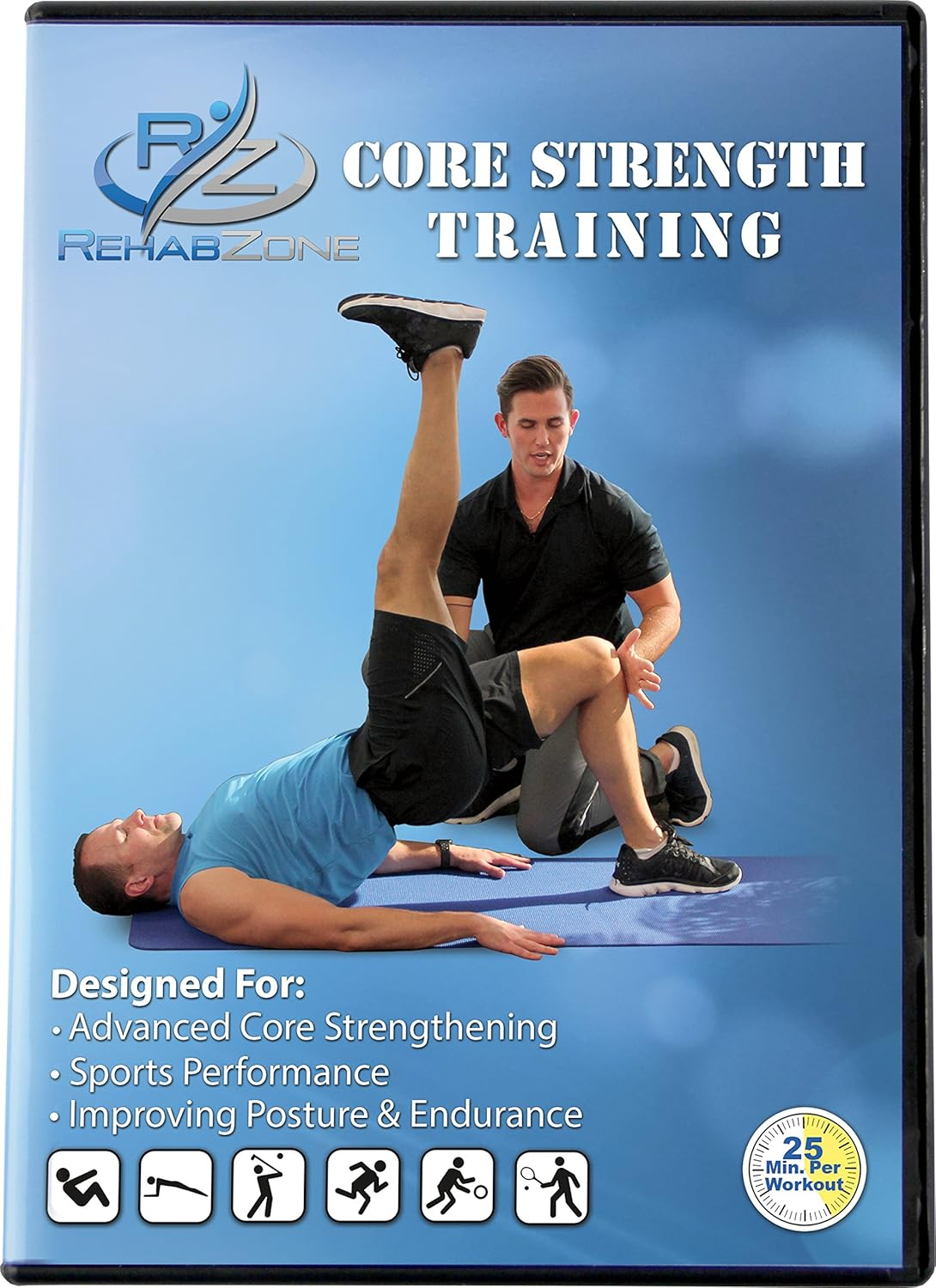 Rehabzone Core Strength Training Program: Home Exercise Program Designed to Build a Stronger Core for Sports Performance and a Better Life image number 3