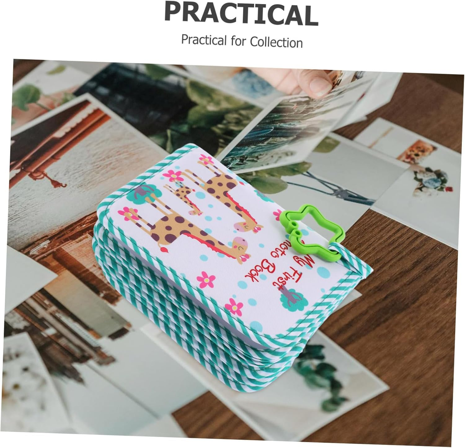 Cloth Photo Album Soft Picture for Growth Holds Photos Safe and Adorable Design for Newborns Keepsake for First Year image number 3