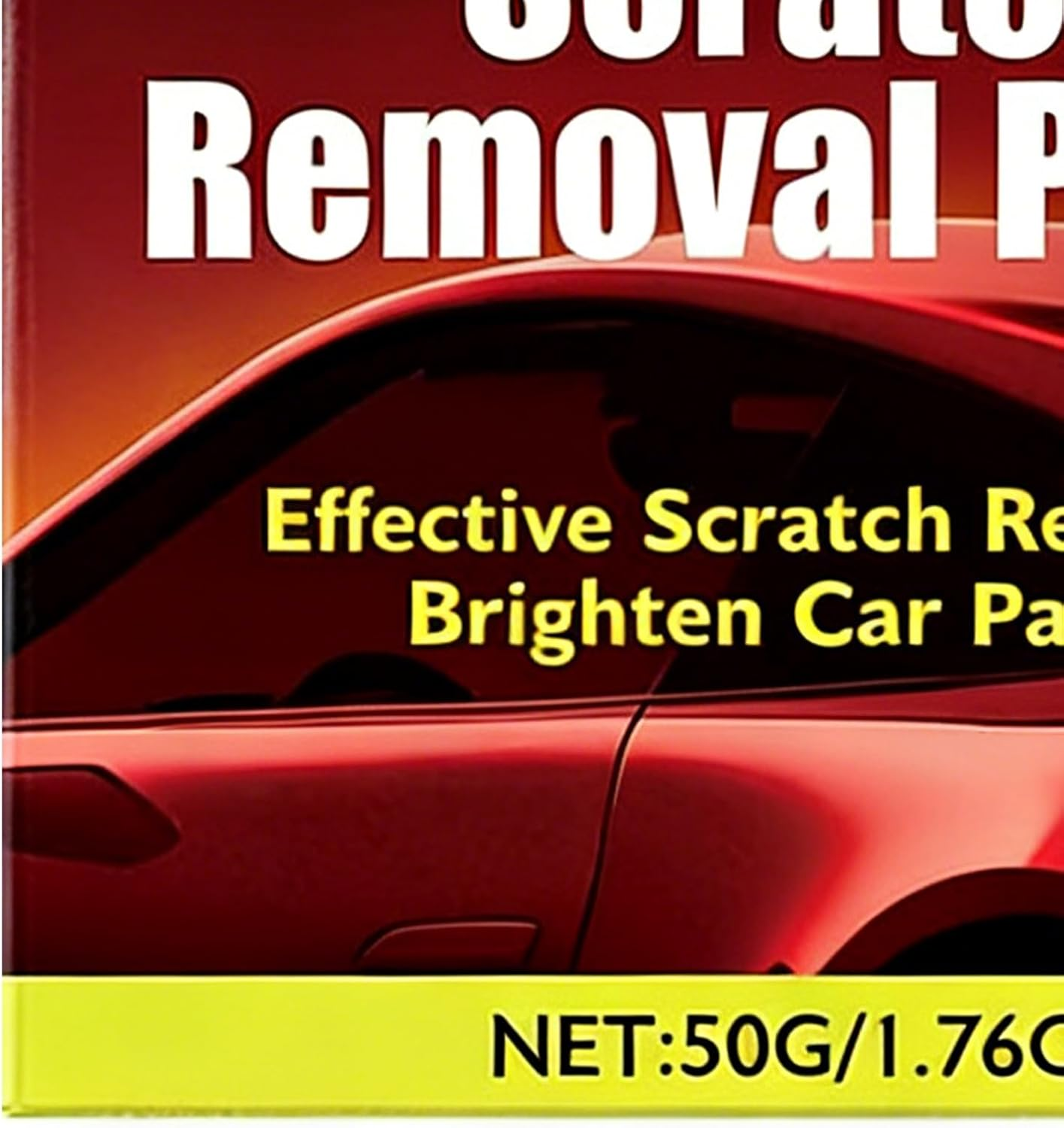 Scratch Remover for Vehicles,50G Lasting Paste | Car Scratch Repair Paste | for Automotive SUV Truck Detailing Care Cleaning Body Restoration Shine image number 4