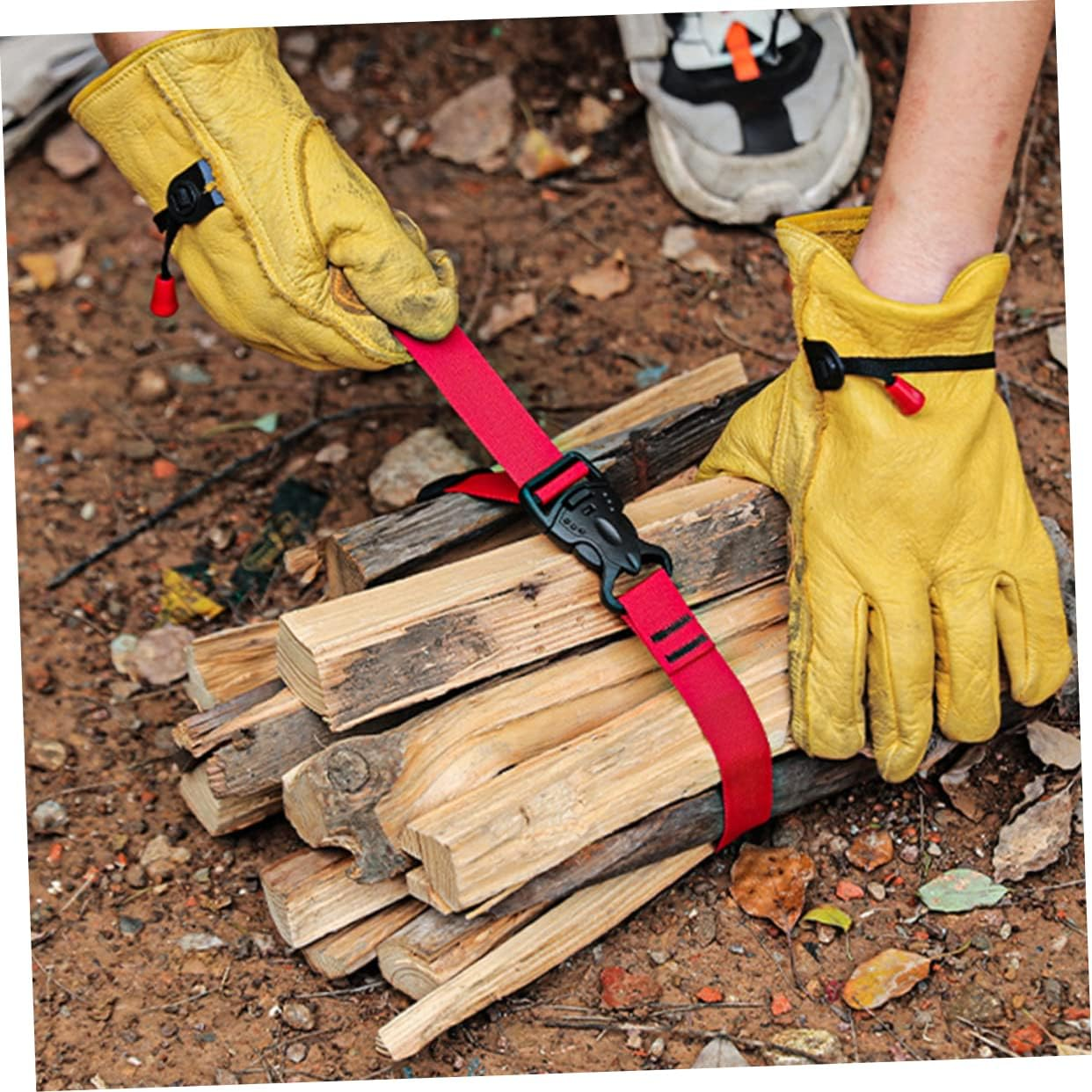 Veemoon 3Pcs Multifunctional Strapping Strap Ratchet Belts Cable Ties Luggage Lashing Straps image number 3