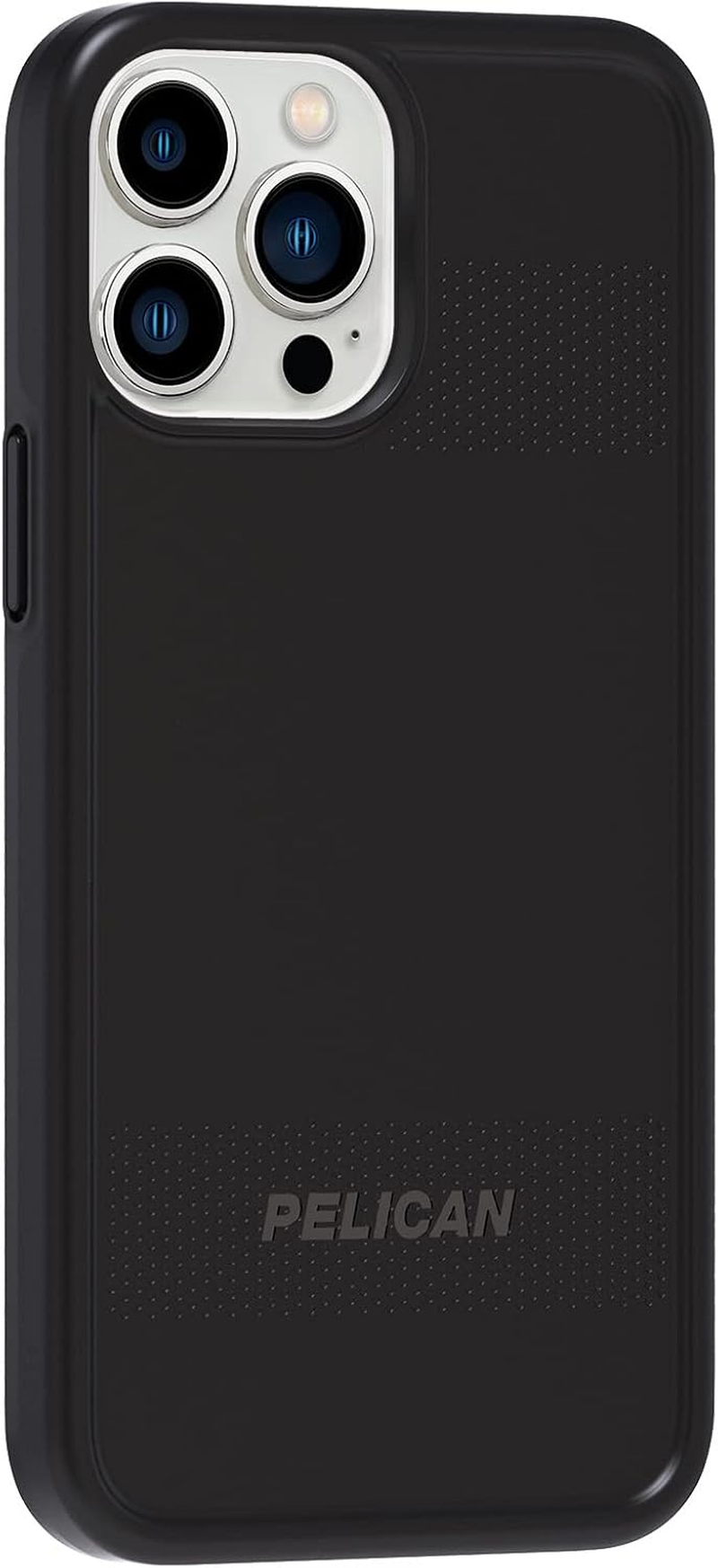 Pelican Iphone13 Pro Protector Case with Antimicrobial Protection, Black - Clear image number 4