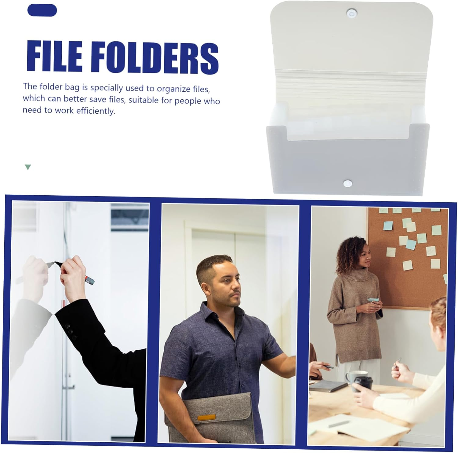 FUNOMOCYA Accordion File Folder Organizer, Small A6 Multi-Layer Expanding Document Wallet Dividers for Travel Document Holder and Receipt Storage, Grey image number 5