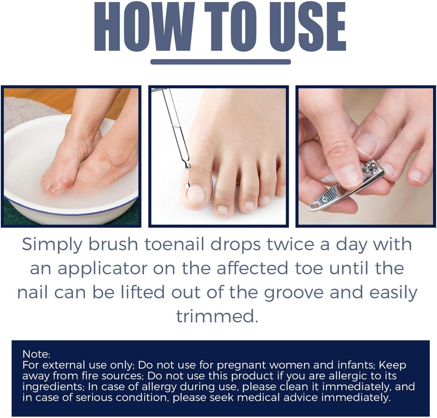 Ingrown Toenail Corrector | Professional Ingrown Toenail Drops Liquid Relief Oil,10Ml Ingrown Toenail Reliever and Softener for Easy Trimming, Toenail Pedicure image number 5