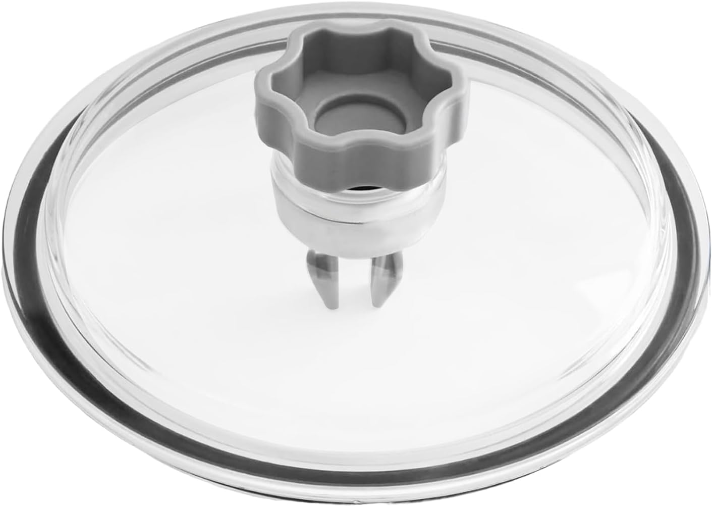 Swimming Pool Pump Trap Cover &ndash; Durable Replacement Lid with Valve and 2Pcs O Rings, Transparent Filter Container Cover for Efficient Water Circulation | Compatible with up Ground and Inground image number 2