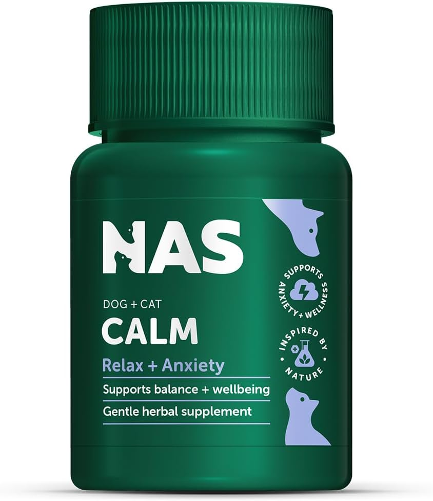Natural Animal Solutions Calming Chewable Tablets for Dogs Anxiety Support. Dog Calming Tablets, Help Manage Stress, Promote Relaxation and Support Anxiety Relief for Dogs, 60 Count image number 3
