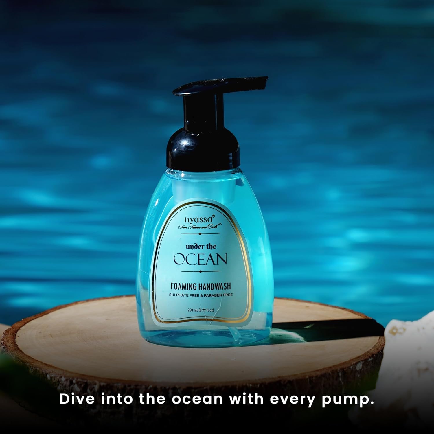Nyassa under the Ocean Foaming Handwash 260Ml Sulphate and Paraben Free image number 6