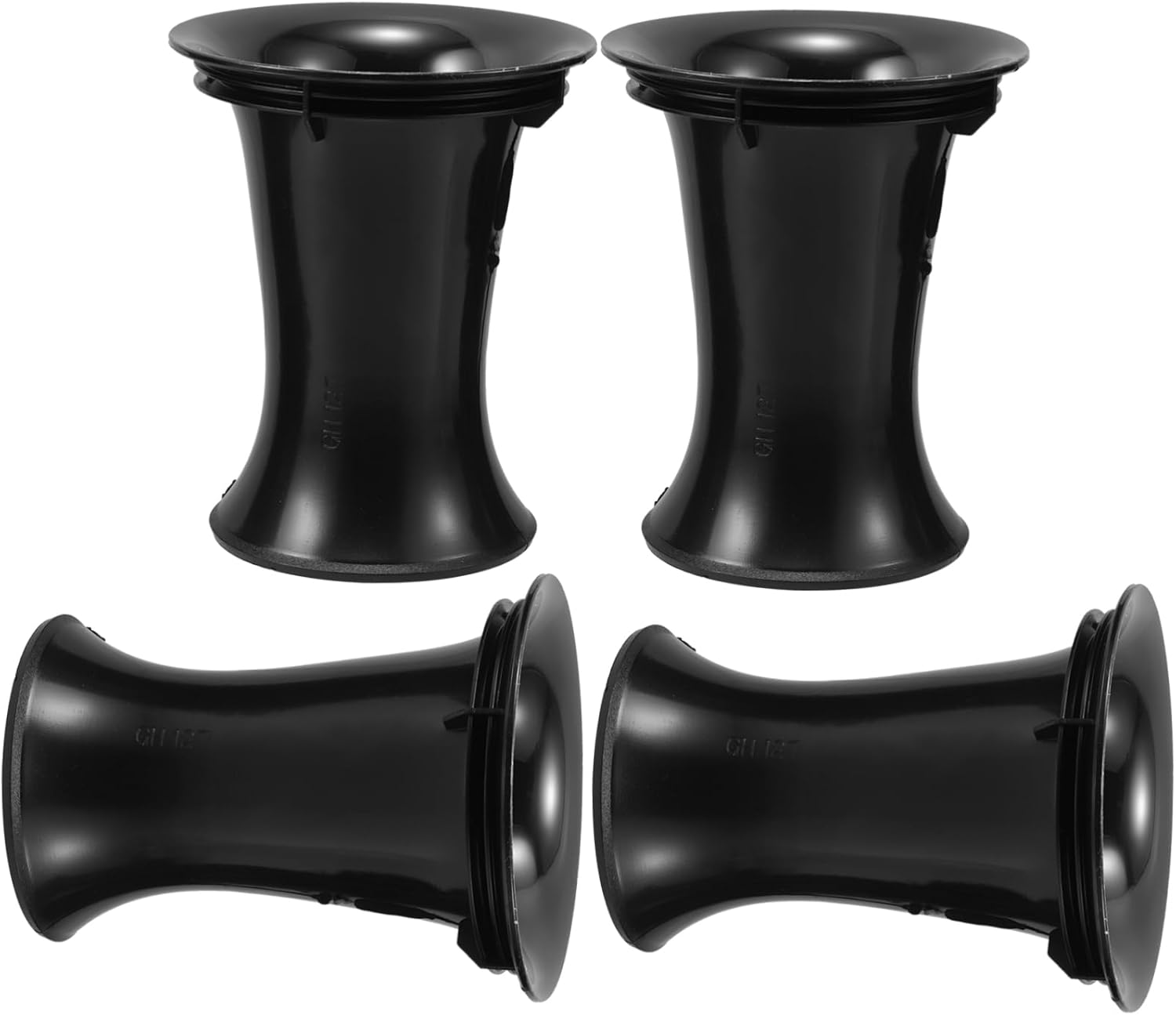 Yardenfun 4Pcs Subwoofer Air Vent Speaker Voice Outlet Parts DIY Subwoofer Kits Enhance Audio Clarity Easy to Install image number 1