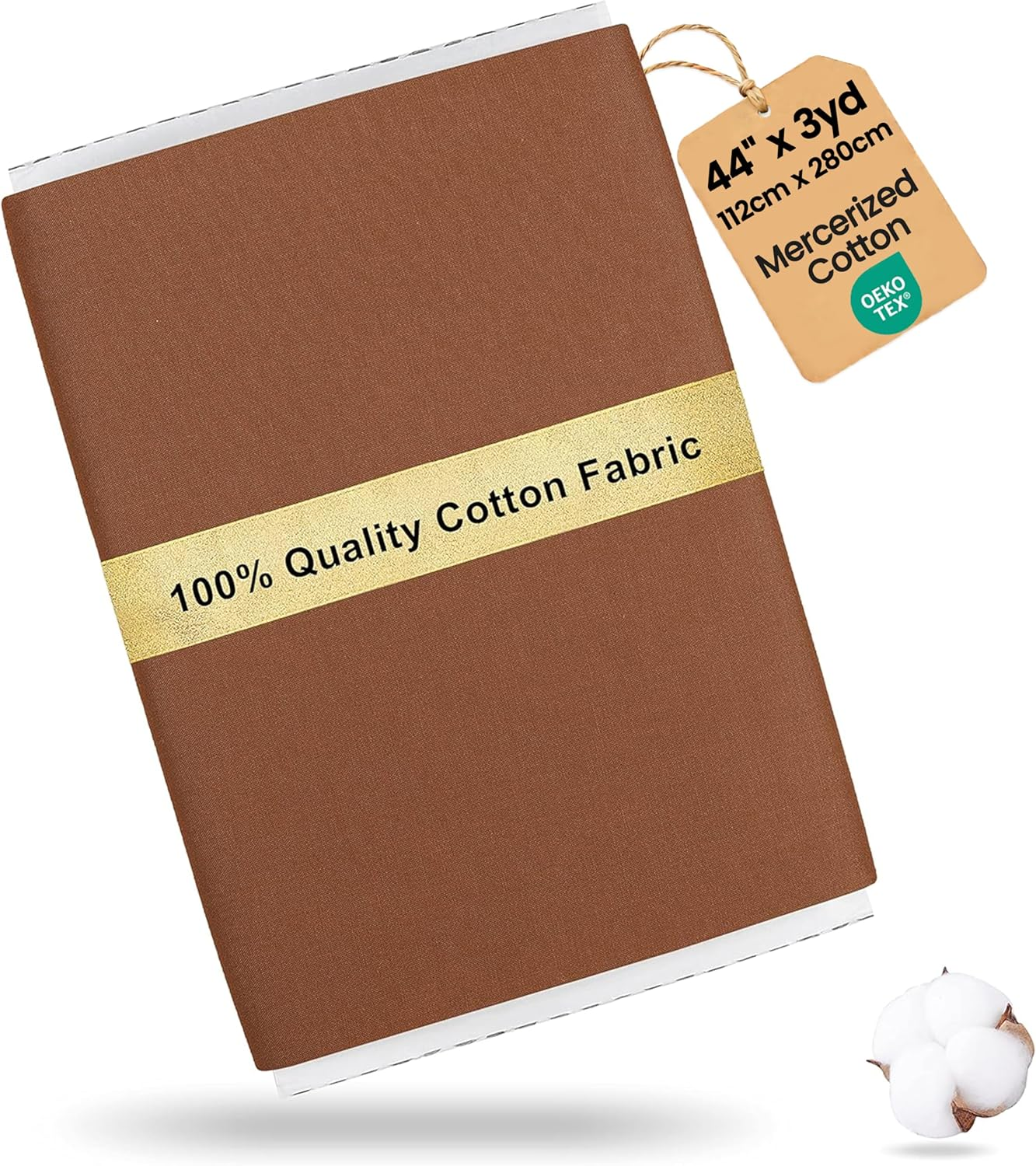 Craftido -100% Cotton Fabric by the Yard in Solid Color (112Cm) 44&rdquo;Wide by 3Yd (9 Ft) -Medium Weight 5.2 Oz-For Quilting, Sewing, Crafts, Binding, Backing and Lining - Red