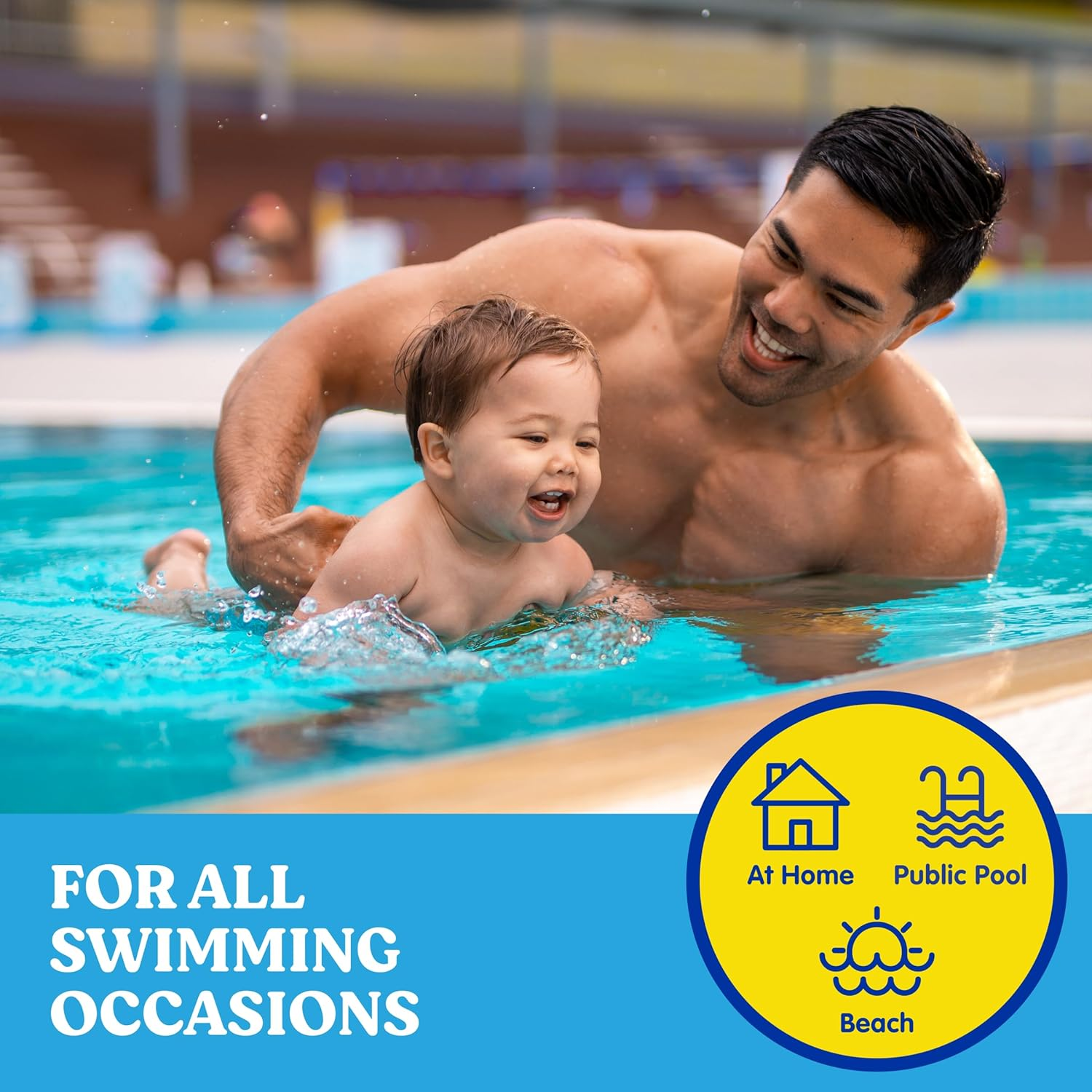 Huggies Little Swimmers Nappy Pants Large (14Kg+) 10 Count (Pack of 2) image number 5